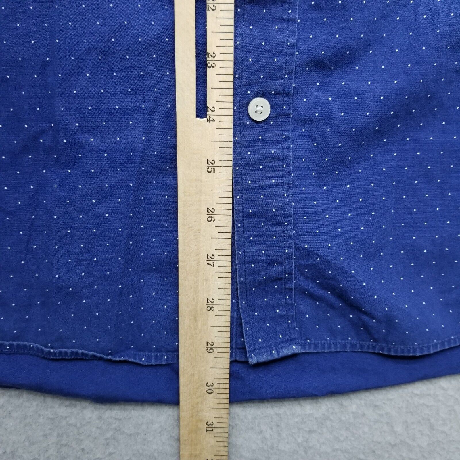 Michael Kors Michael Kors Shirt Mens XL Polka Dot Button Up Long Sleeve Size US XL / EU 56 / 4 - 10 Thumbnail