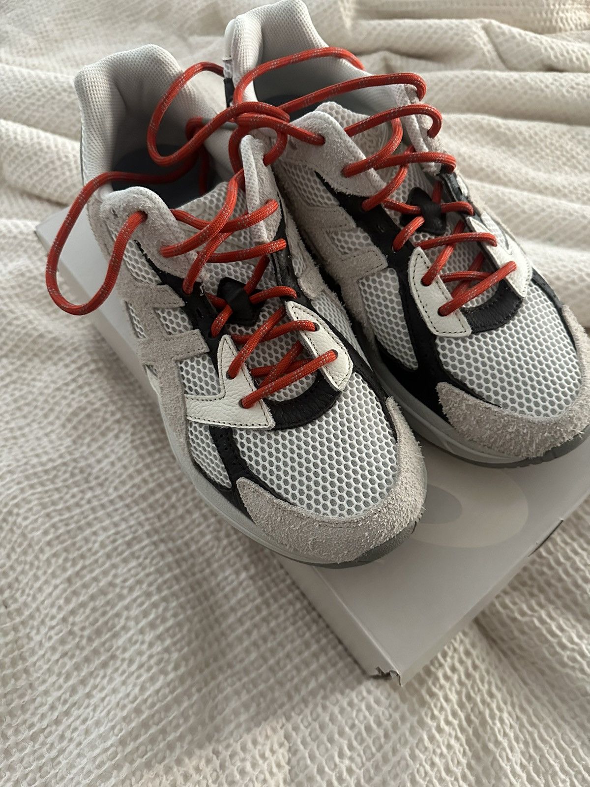 image of Asics Gel-1130 Hal Studio Glacier Shoes in Silver Birch, Men's (Size 10)