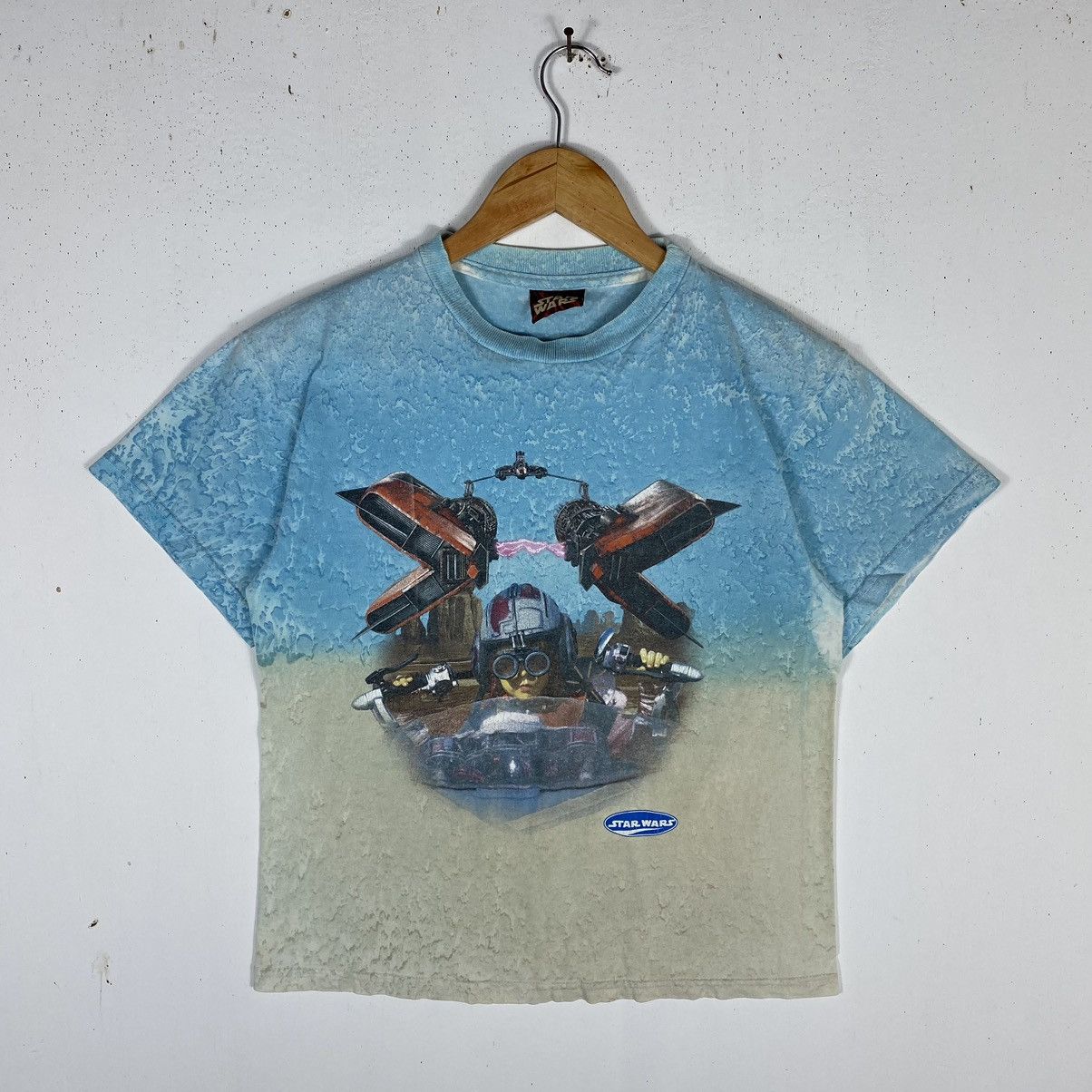 Star Wars × Vintage VINTAGE 90's STAR WARS ANAKIN SKYWALKER TYE DYE TEE Size US XS / EU 42 / 0 - 2 Thumbnail