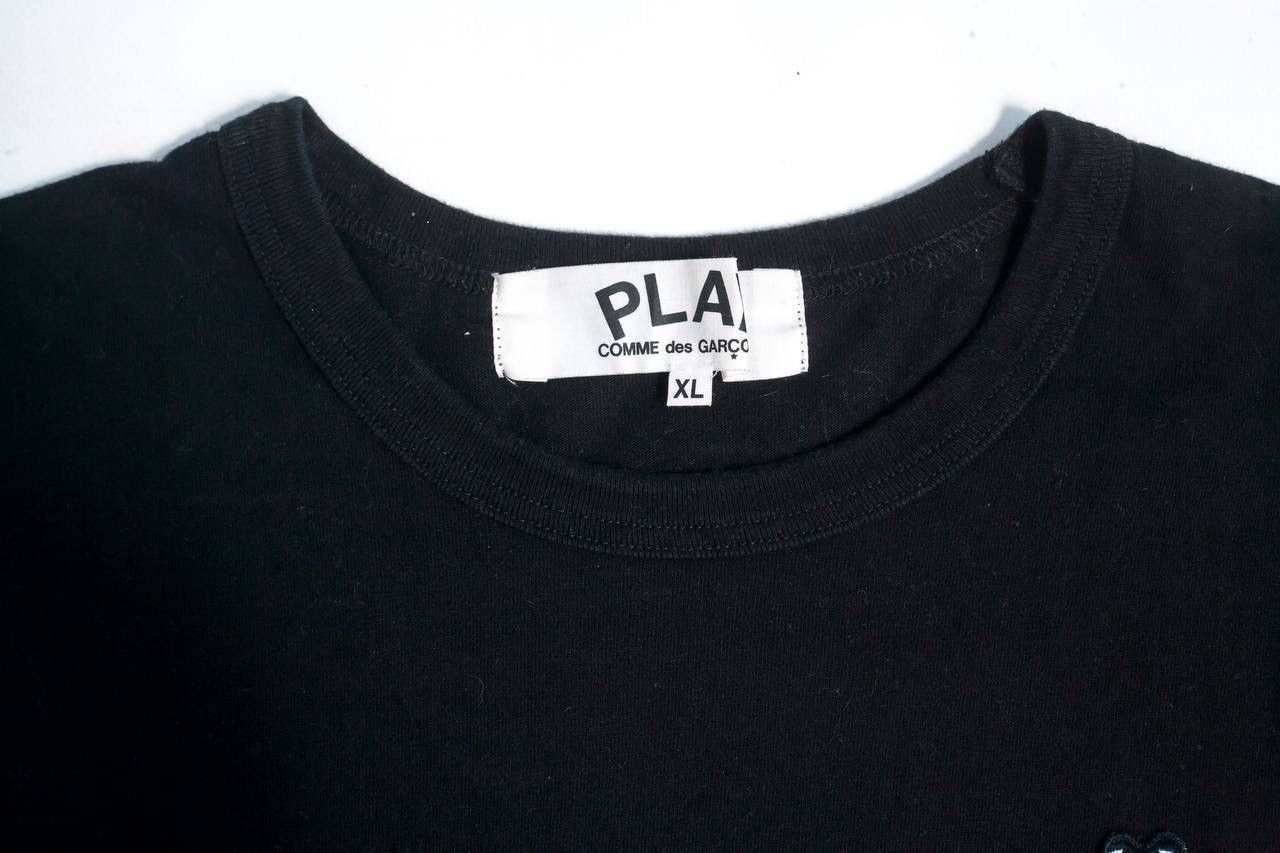 Comme des Garcons comme des garcons play t-shirt black Size US XL / EU 56 / 4 - 5 Thumbnail