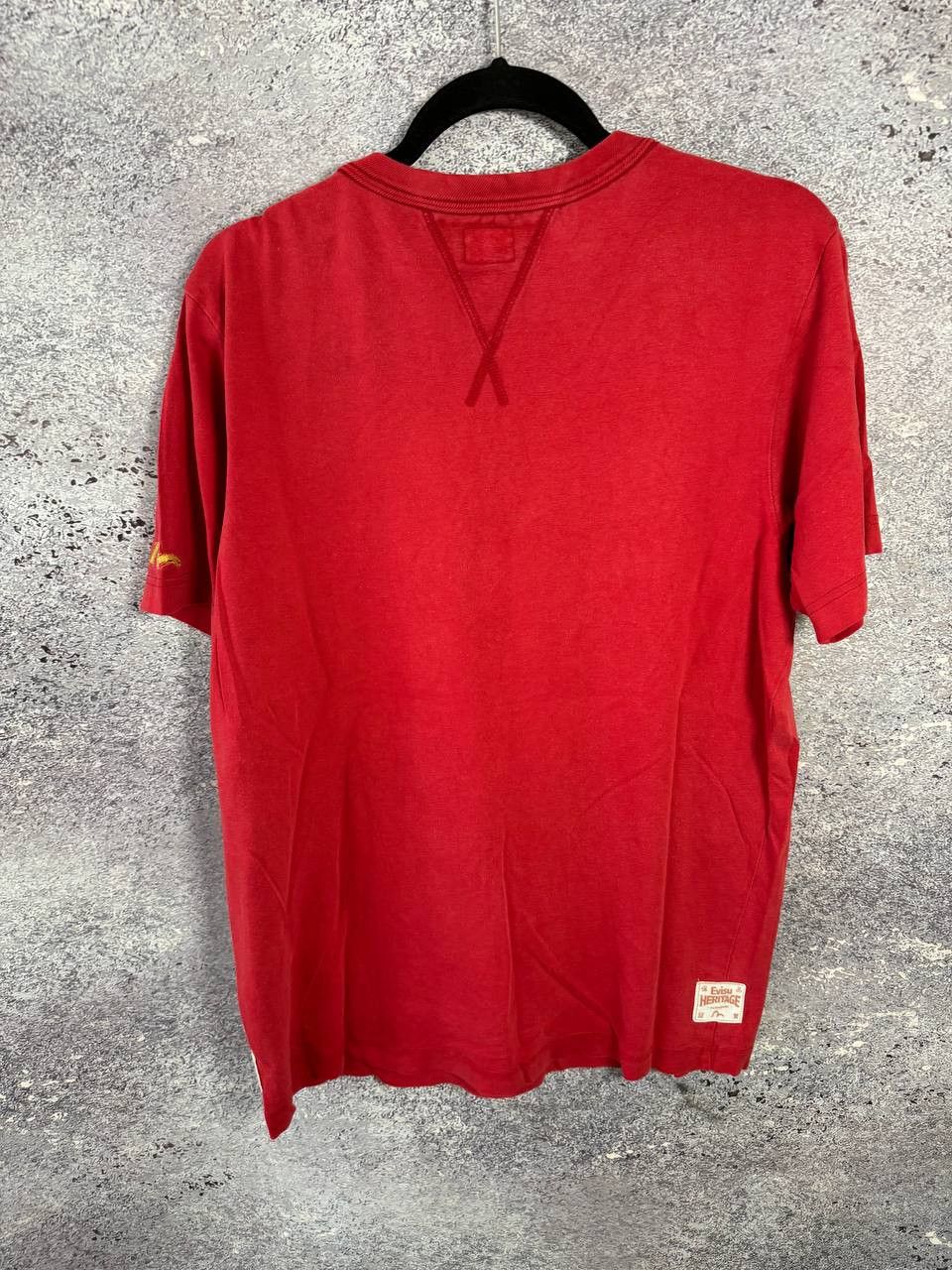 Evisu × Vintage Vintage Evisu Big Logo Red Tee y2k Large Size US L / EU 52-54 / 3 - 13 Thumbnail