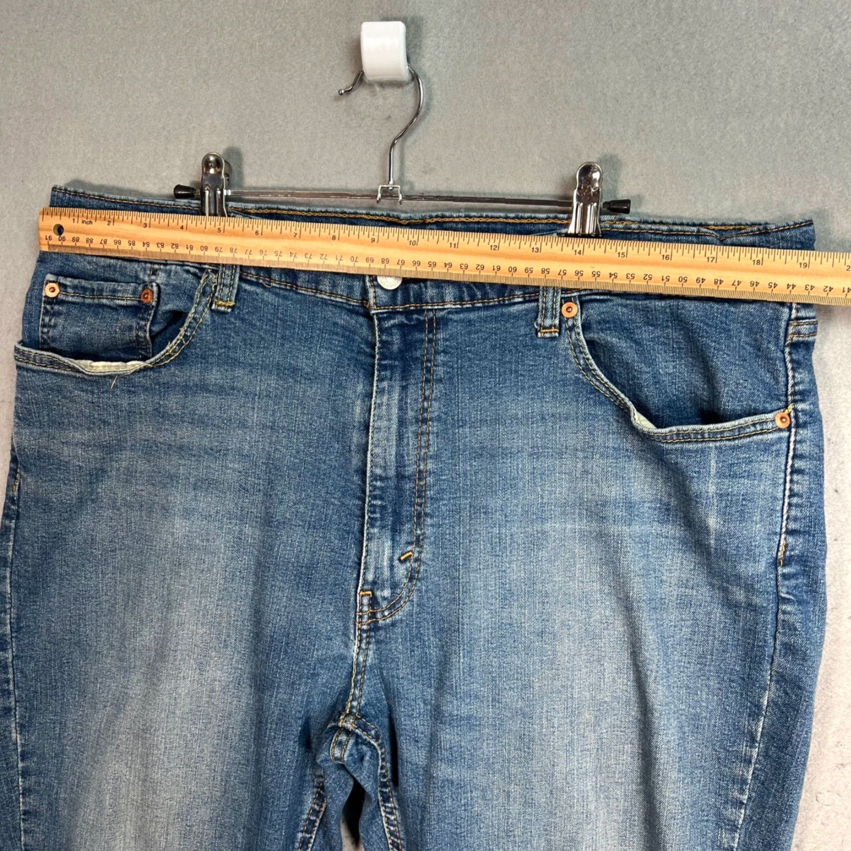 Levi's Levi's Jeans Men 531 Tapered Fit Size 42 x 30 Blue Denim Medium Wash Vintage Size US 42 / EU 58 - 6 Thumbnail