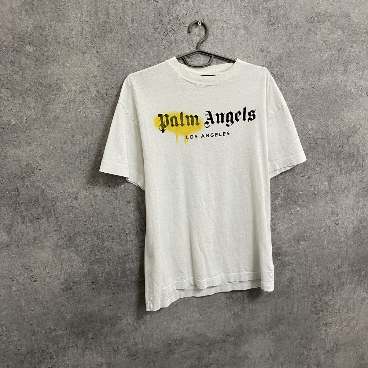 Palm Angels Palm Angels T-Shirt Spay Big Logo Los Angeles Size US M / EU 48-50 / 2 - 3 Thumbnail
