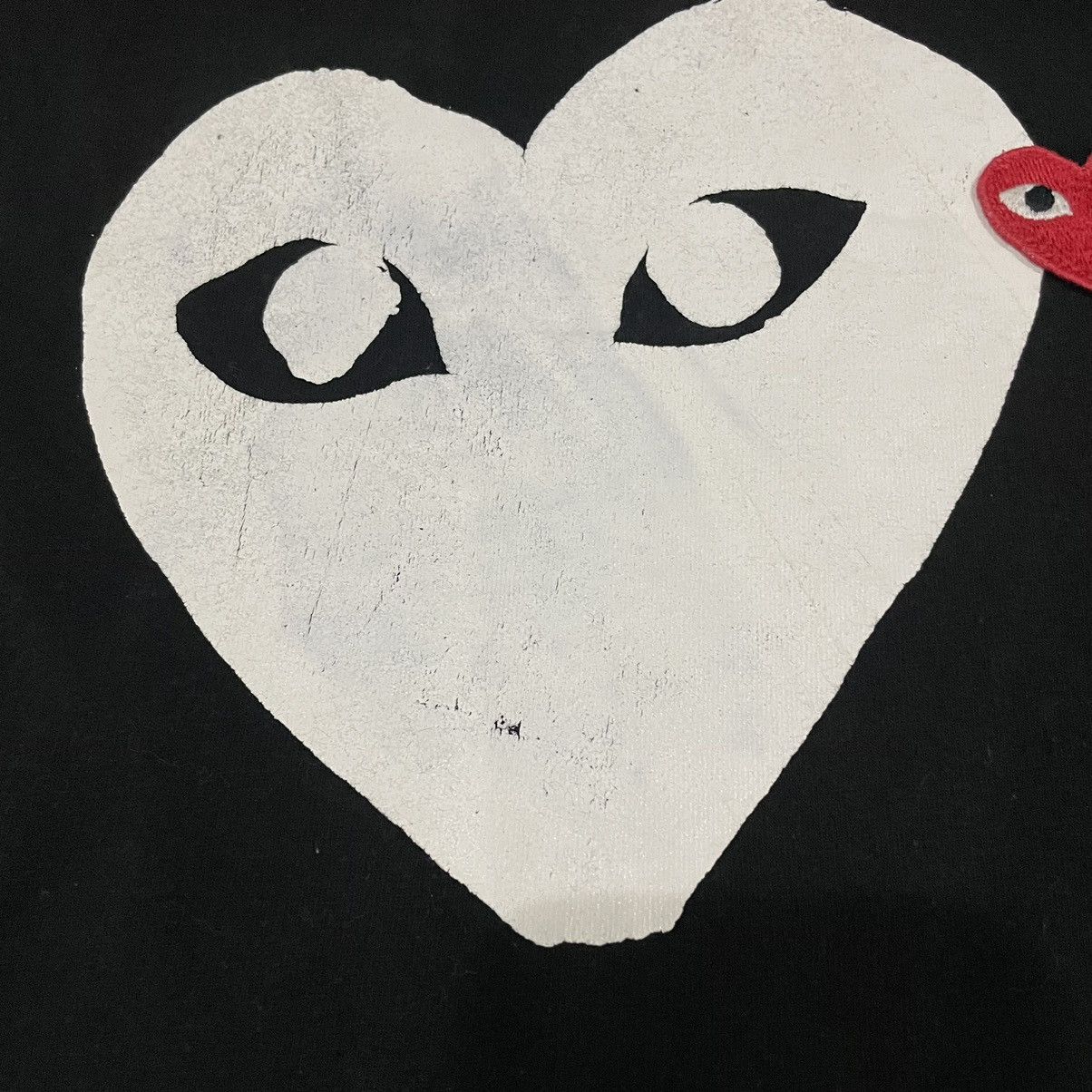 Comme des Garcons Comme Des Garçons Play Heart Logo cotton T-shirt Size US M / EU 48-50 / 2 - 3 Thumbnail