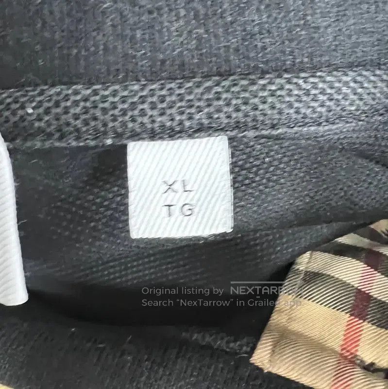 Burberry Burberry Black Cotton Men's Polo Shirt. Size US XL / EU 56 / 4 - 4 Thumbnail