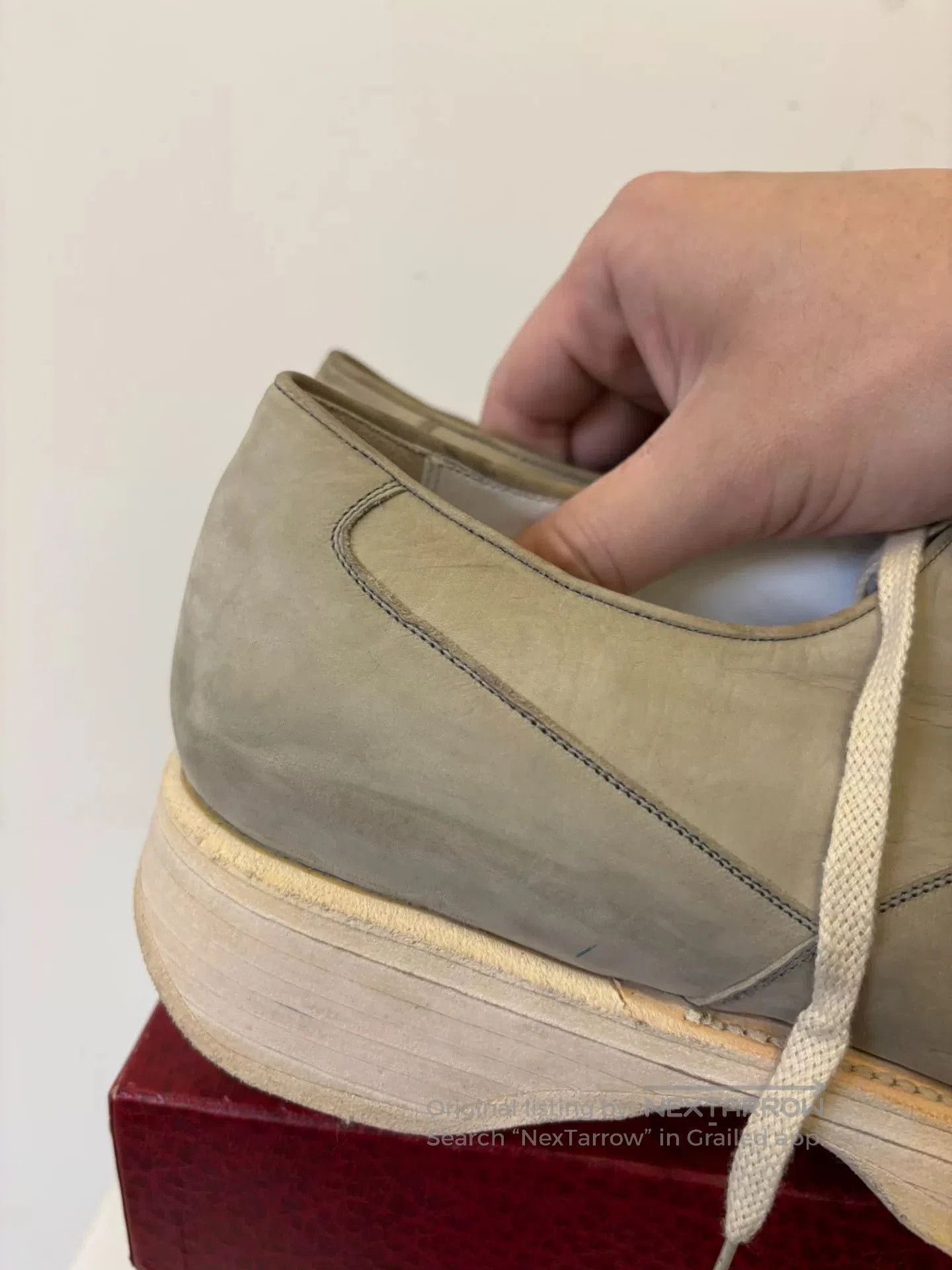 Other Le Yucca's Distressed Thick Sole Leather Shoes. Size US 10 / EU 43 - 8 Thumbnail