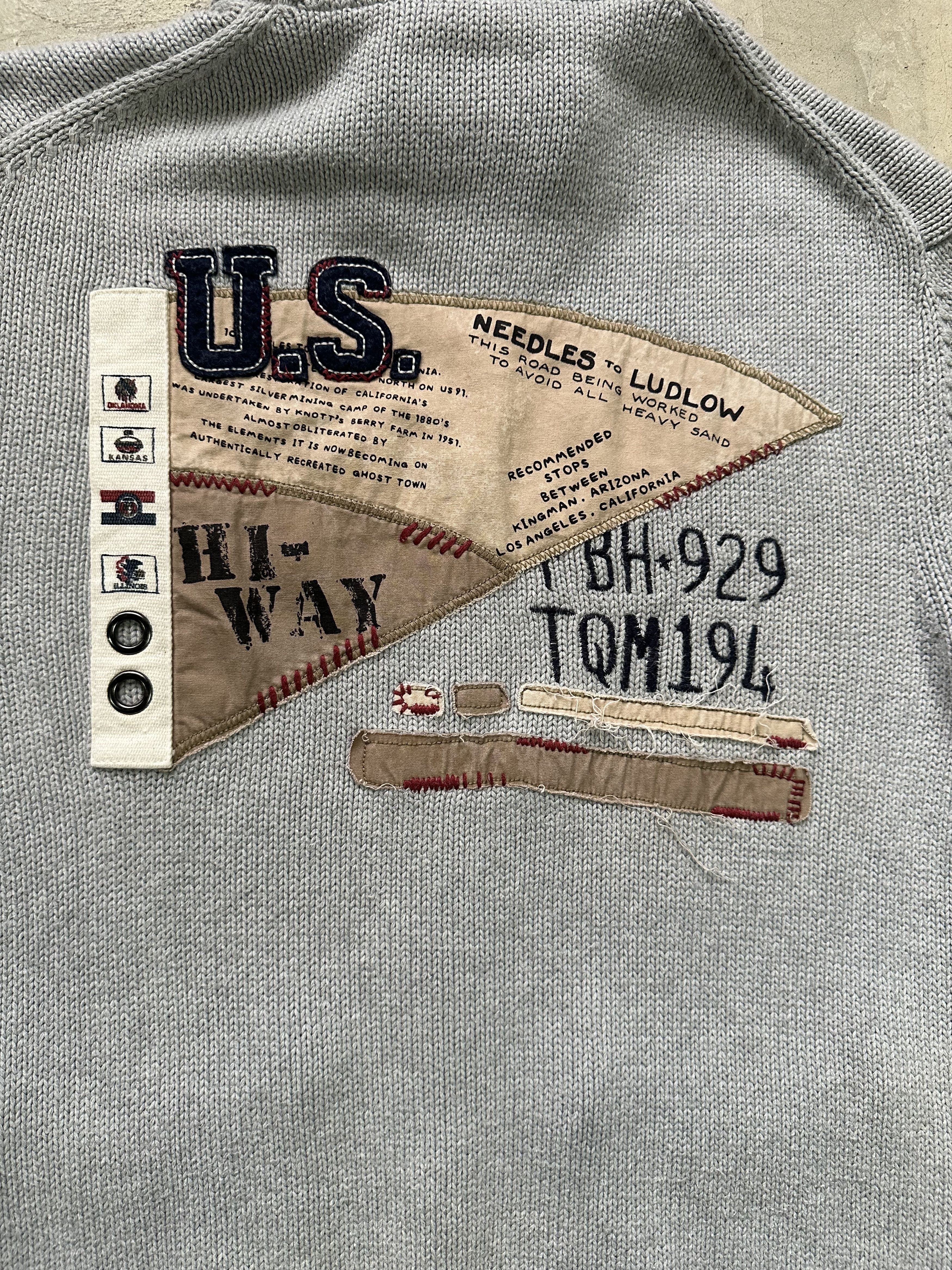 Avirex Rare!! Vintage Avirex US Motor Tour Hi-Way Size US M / EU 48-50 / 2 - 12 Thumbnail