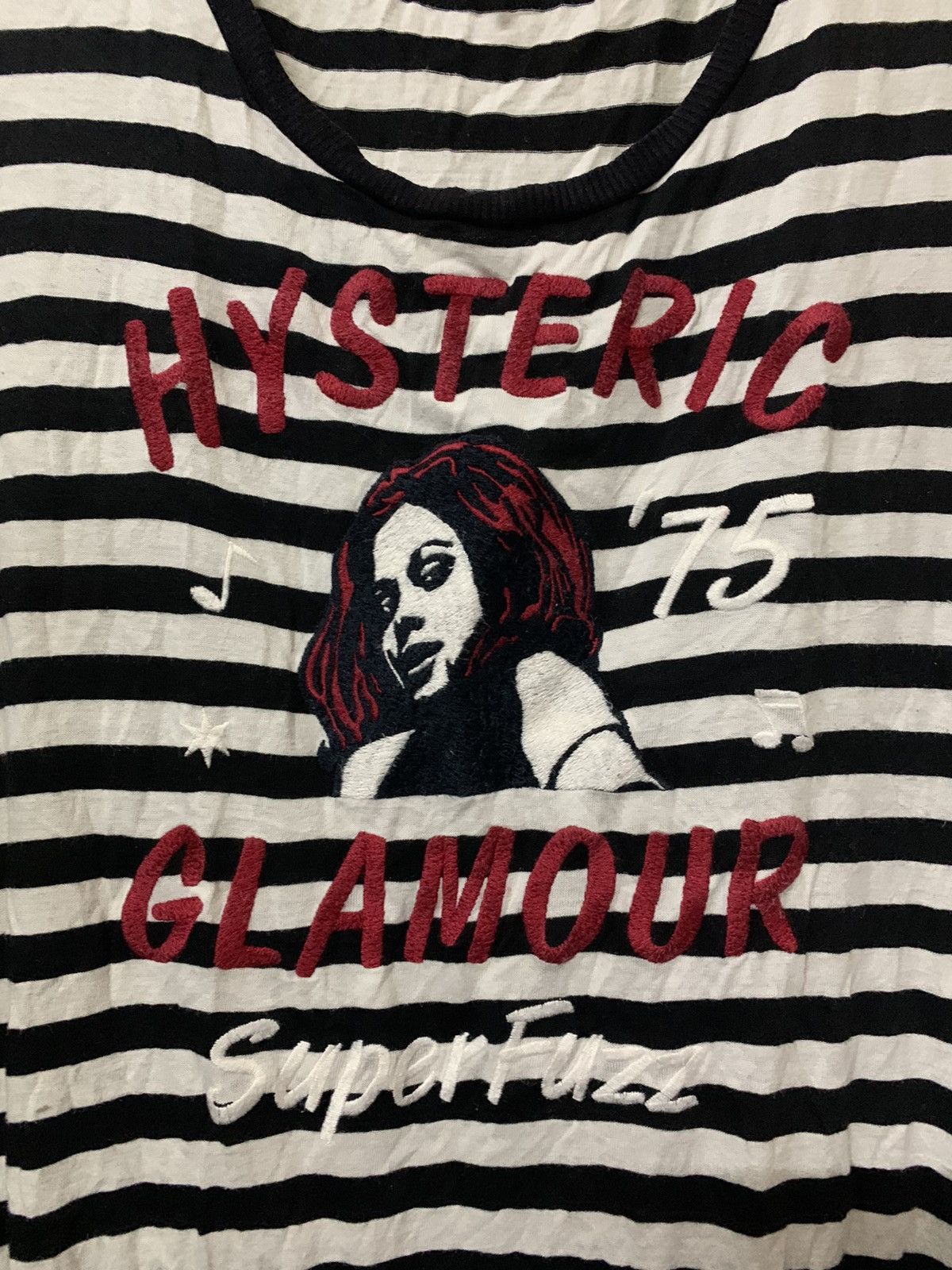 Hysteric Glamour Vtg Hysteric Glamour Dress Stripe Shirt Size S / US 4 / IT 40 - 3 Thumbnail