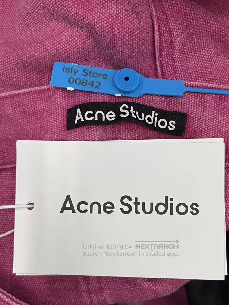 Acne Studios Acne Studios size S Solid Color Straight Canvas Casual Pant Size US 26 / EU 42 - 4 Thumbnail