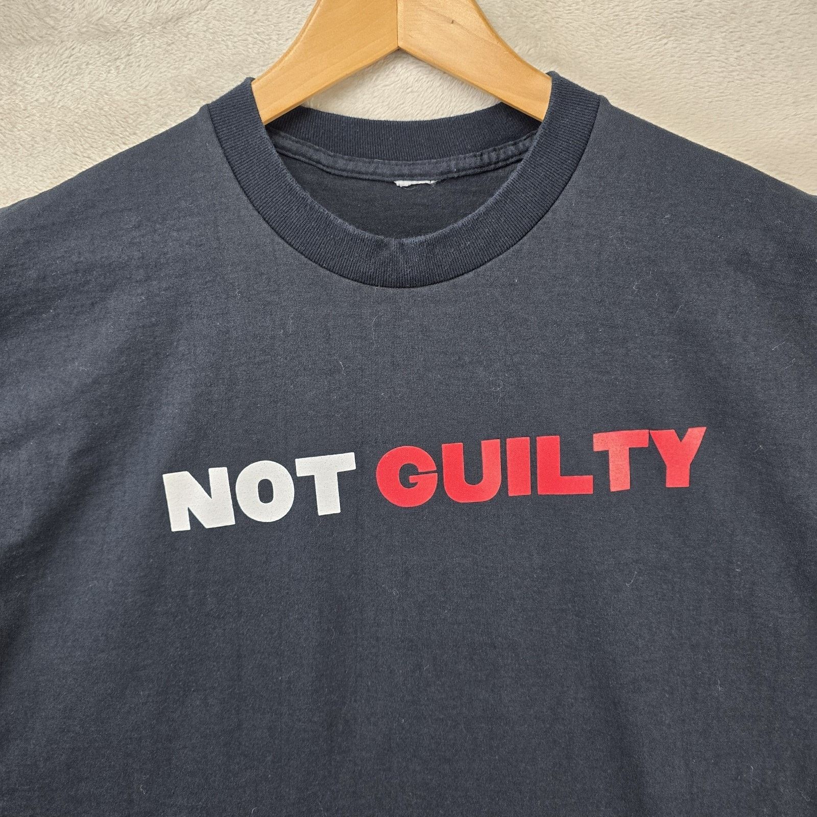 Other Vintage Not Guilty Chicago The Musical Shirt XL Black Y2K Size US L / EU 52-54 / 3 - 2 Thumbnail