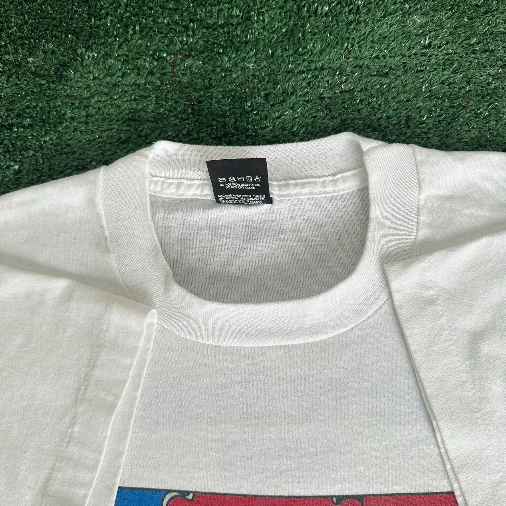 Vintage Vintage 80s Cancer Research T-Shirt Single Stitch Florida Ho Size US L / EU 52-54 / 3 - 3 Thumbnail