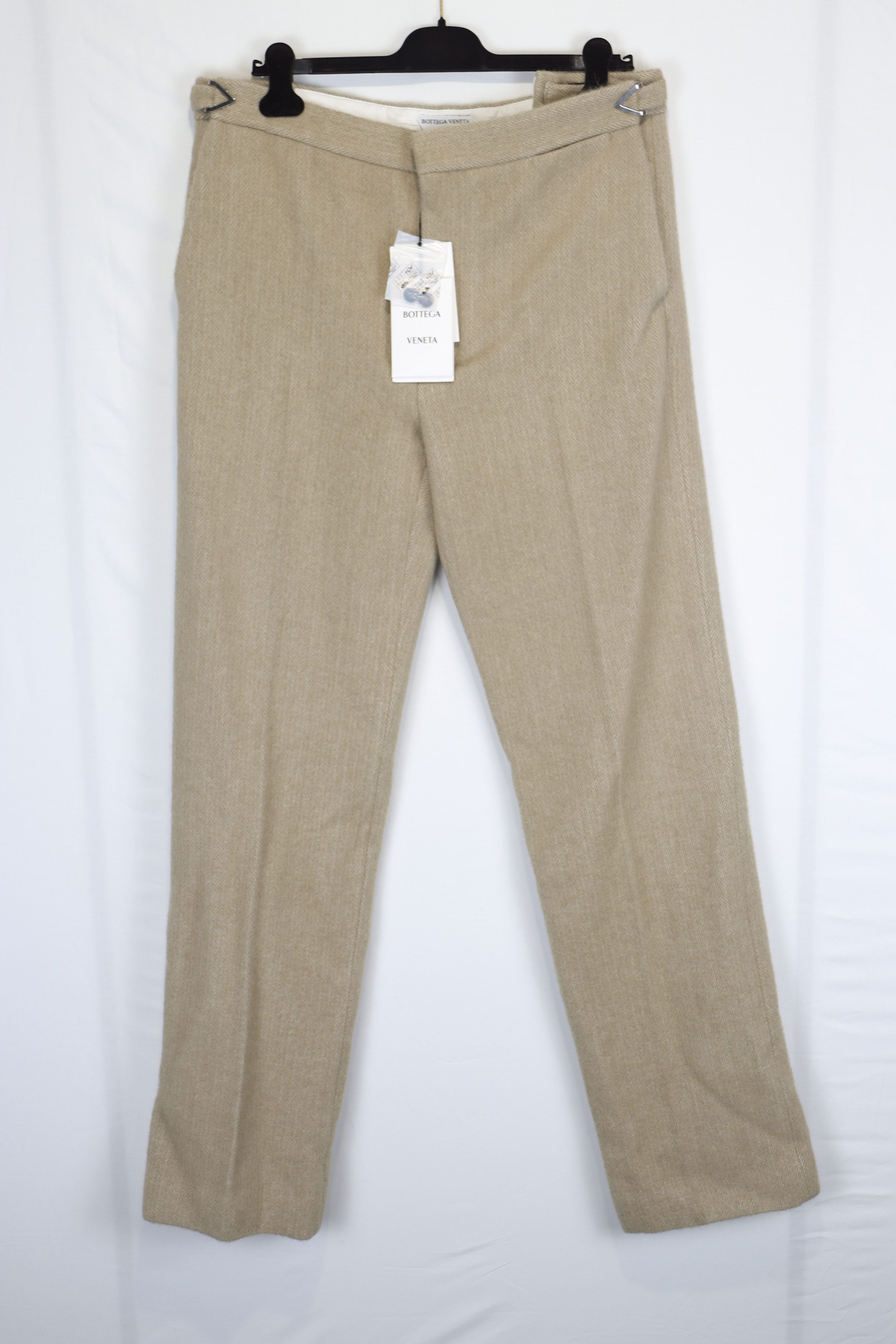 Bottega Veneta o1rshd11223 Double Soft Stretch Cvevron Pants in Chameleon Size US 36 / EU 52 - 2 Thumbnail