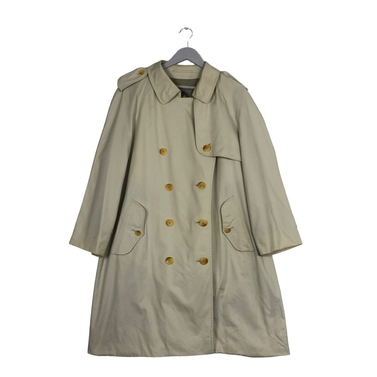 Burberry 💥90’s Vintage Burberrys Trench Coats Nova Check Lining Size US M / EU 48-50 / 2 - 2 Thumbnail