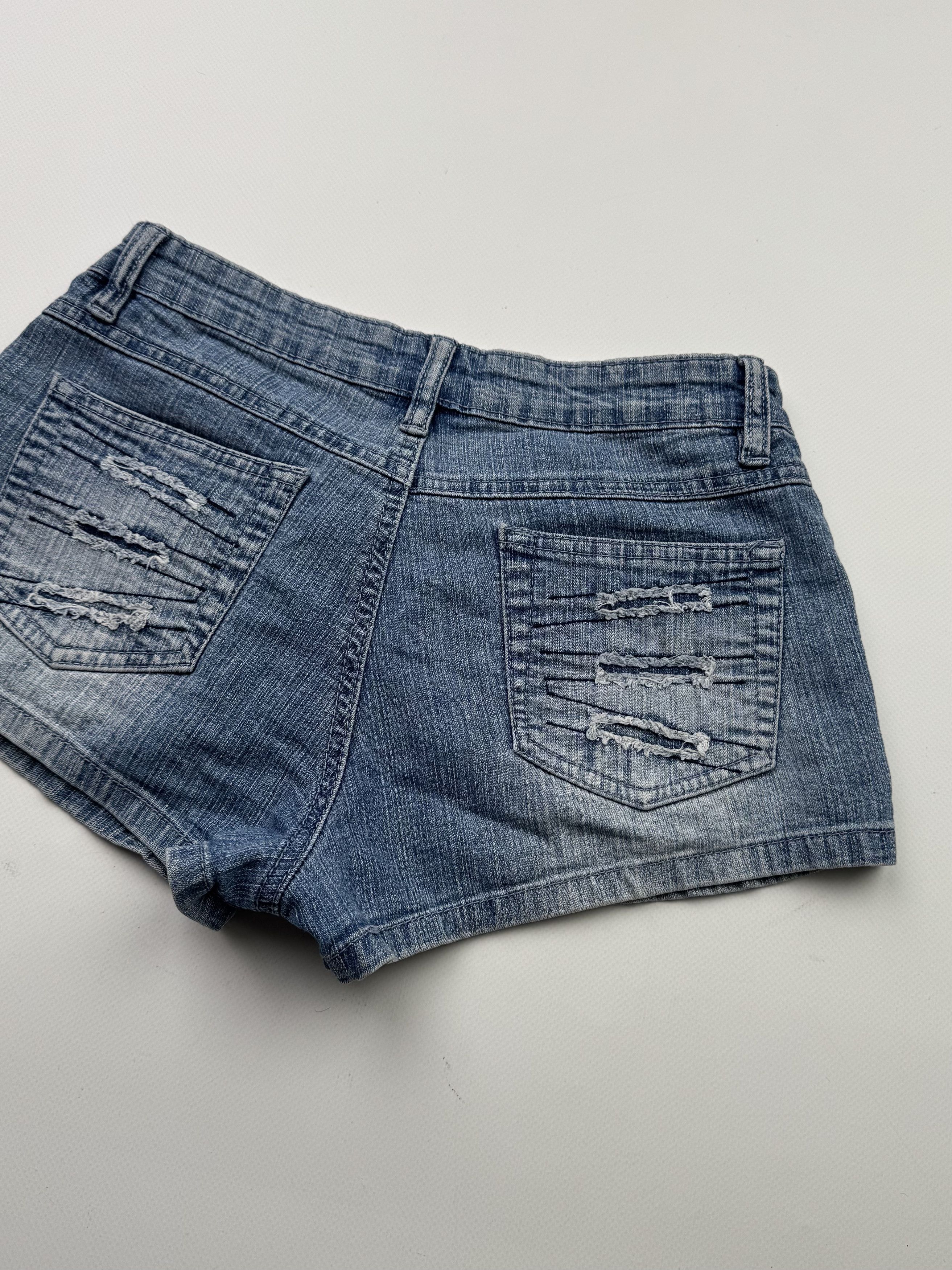 Japanese Brand Vintage Mini Shorts B729(V213)E2 Size 27" / US 4 / IT 40 - 6 Thumbnail