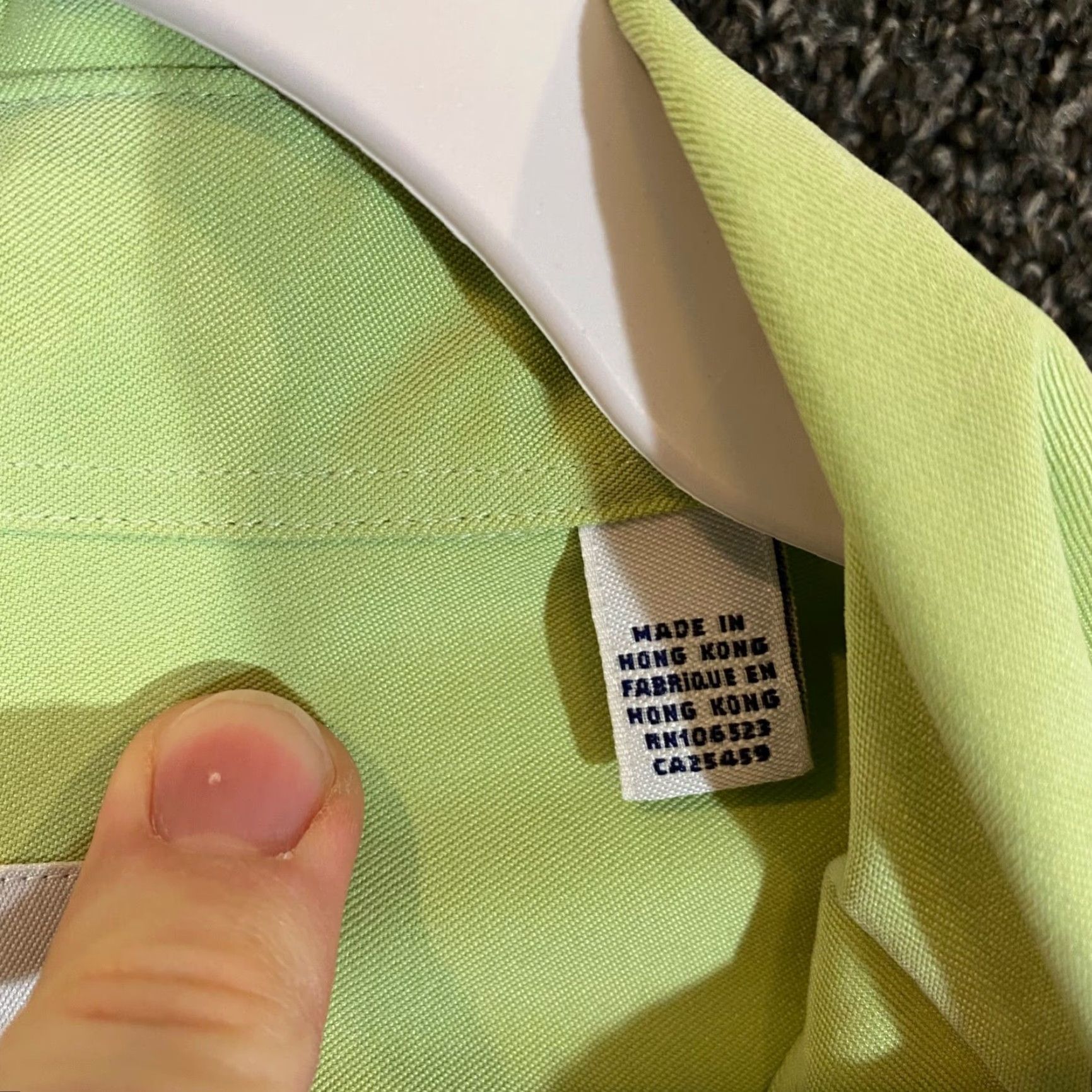 Ted Baker Ted Baker London Shirt Mens 5 Green Cream Lime Button Up Outdoors L/S Shine? Size US S / EU 44-46 / 1 - 3 Thumbnail