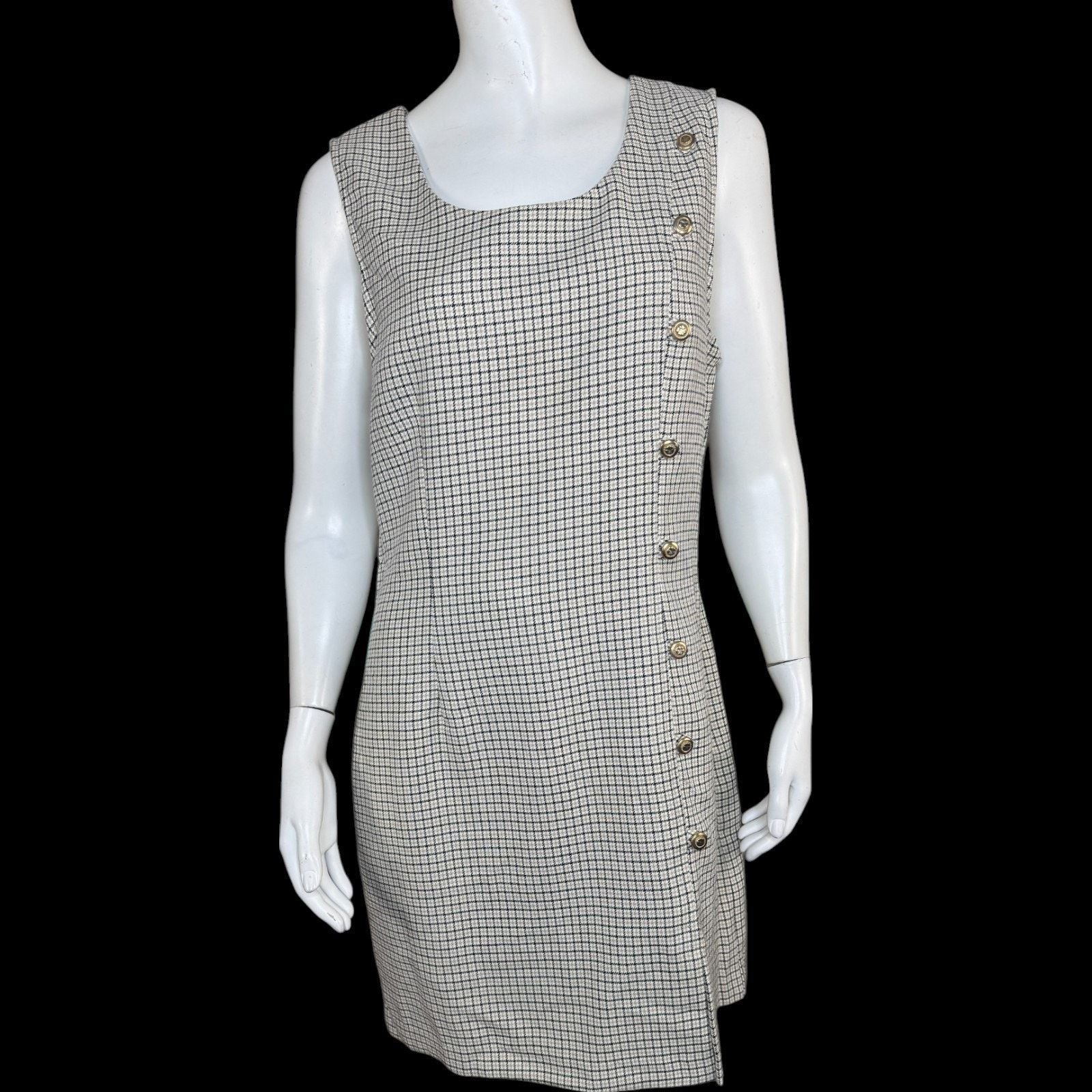 Other Blondie and Me Vintage Y2K Brown Black Dress Medium Size M / US 6-8 / IT 42-44 - 1 Thumbnail