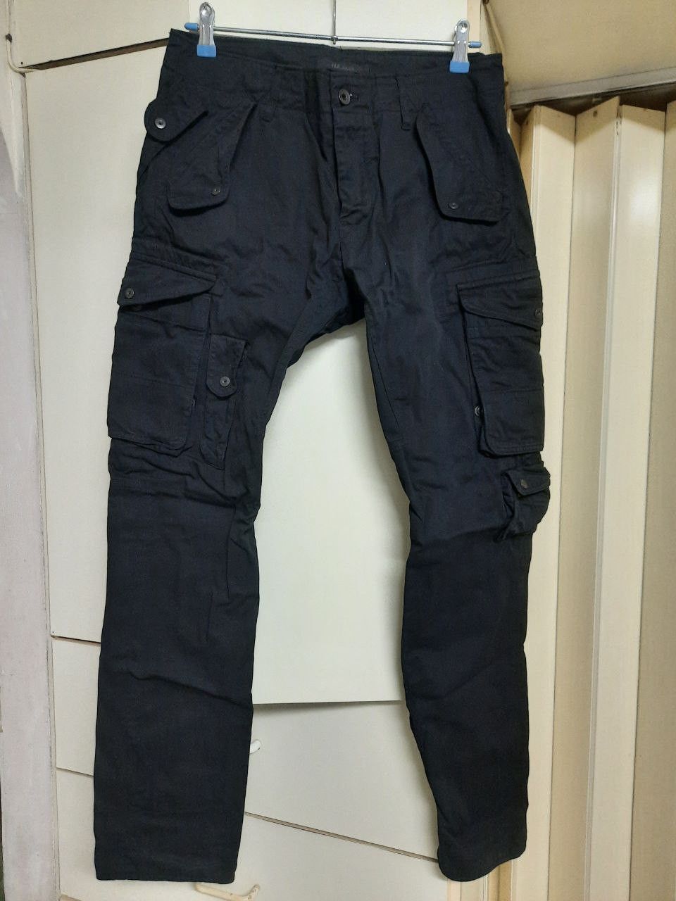 image of Julius Fw11 Aw11 Gas Mask Cargo Pants in Black, Men's (Size 34)