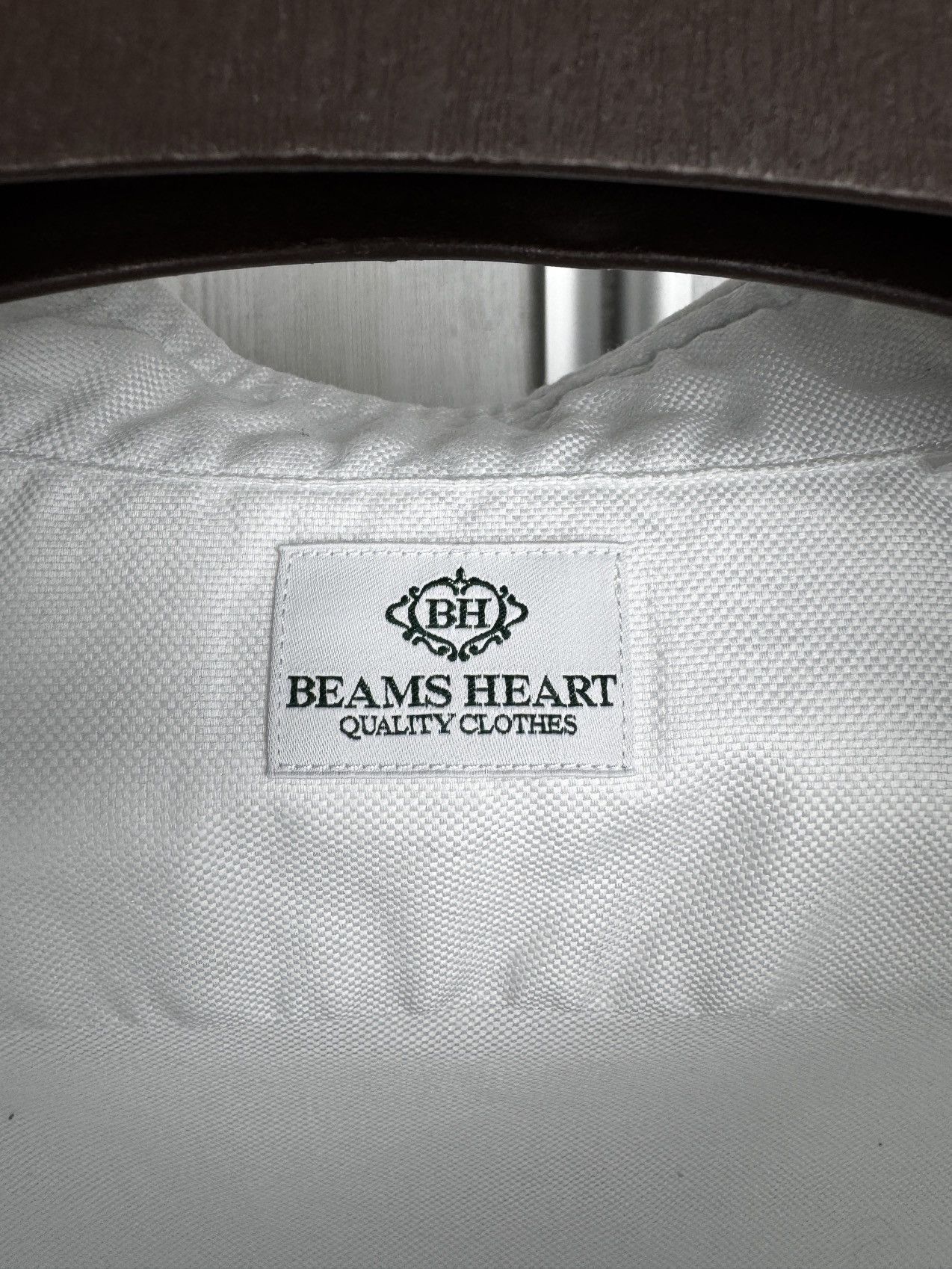 Beams Japan Beams Heart White Oxford Cutaway Collar Shirt size 15 38 Size US S / EU 44-46 / 1 - 10 Thumbnail