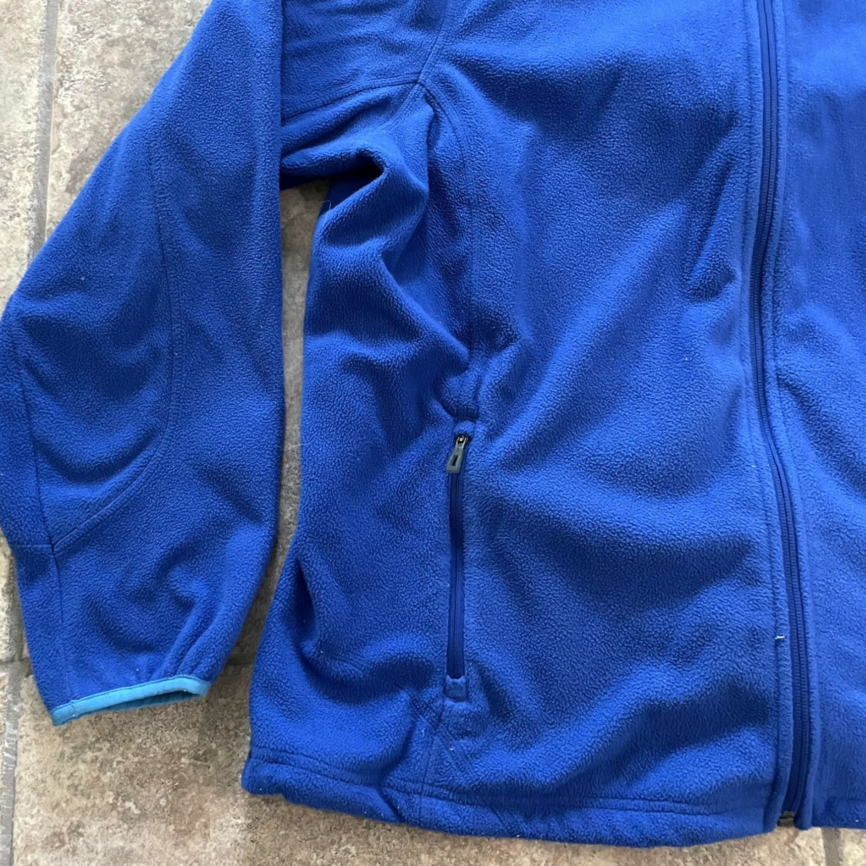 Vintage L.L.Bean Jacket 100% polyester Blue zip-up Mens Size XL Size US XL / EU 56 / 4 - 3 Thumbnail