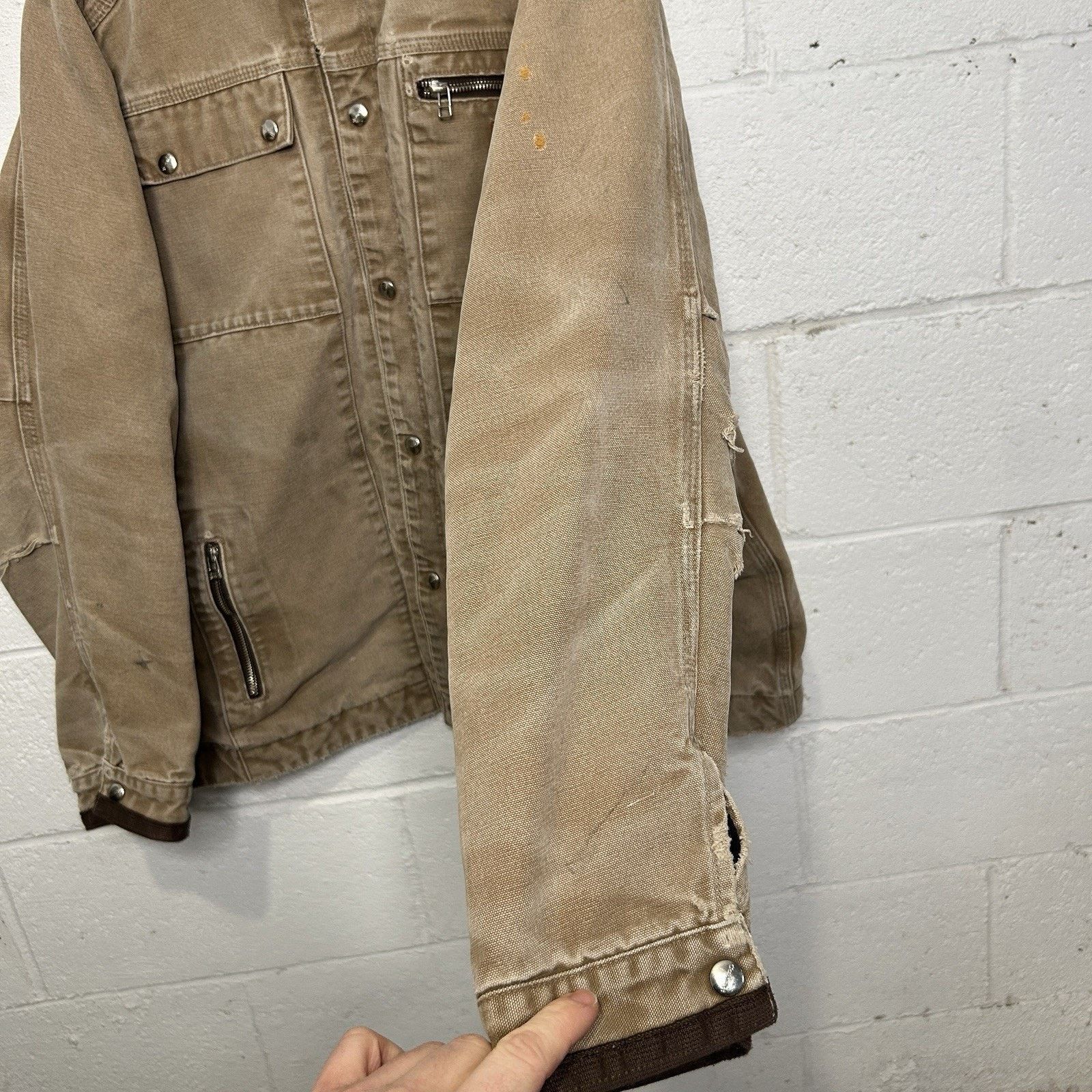 Carhartt Y2K Carhartt Multi-Pocket Jacket “Frontier Brown” J285 FRB Size US L / EU 52-54 / 3 - 9 Thumbnail