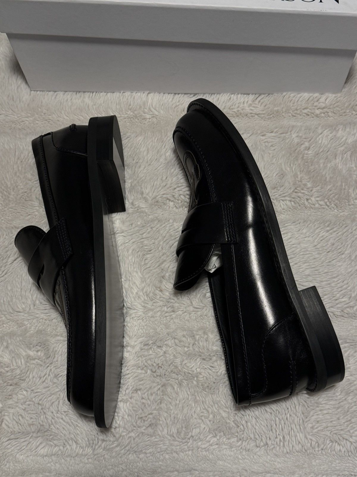 JW Anderson JW Anderson Slip-on leather penny loafers Size US 9 / EU 42 - 5 Thumbnail