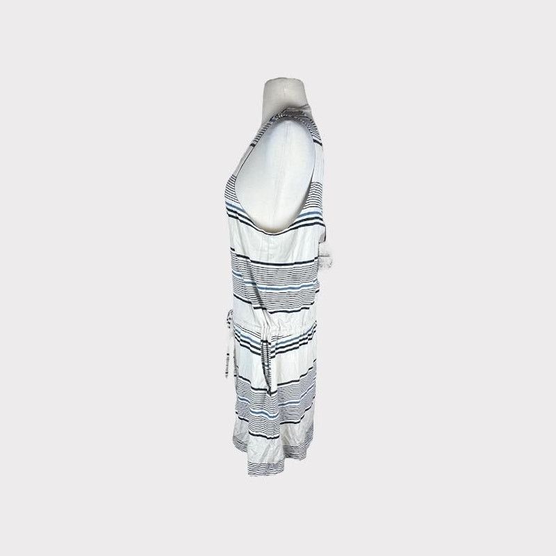 Chaser Brand Chaser | Striped Causal Drawstring Mini Dress | Medium NWT Size M / US 6-8 / IT 42-44 - 2 Thumbnail