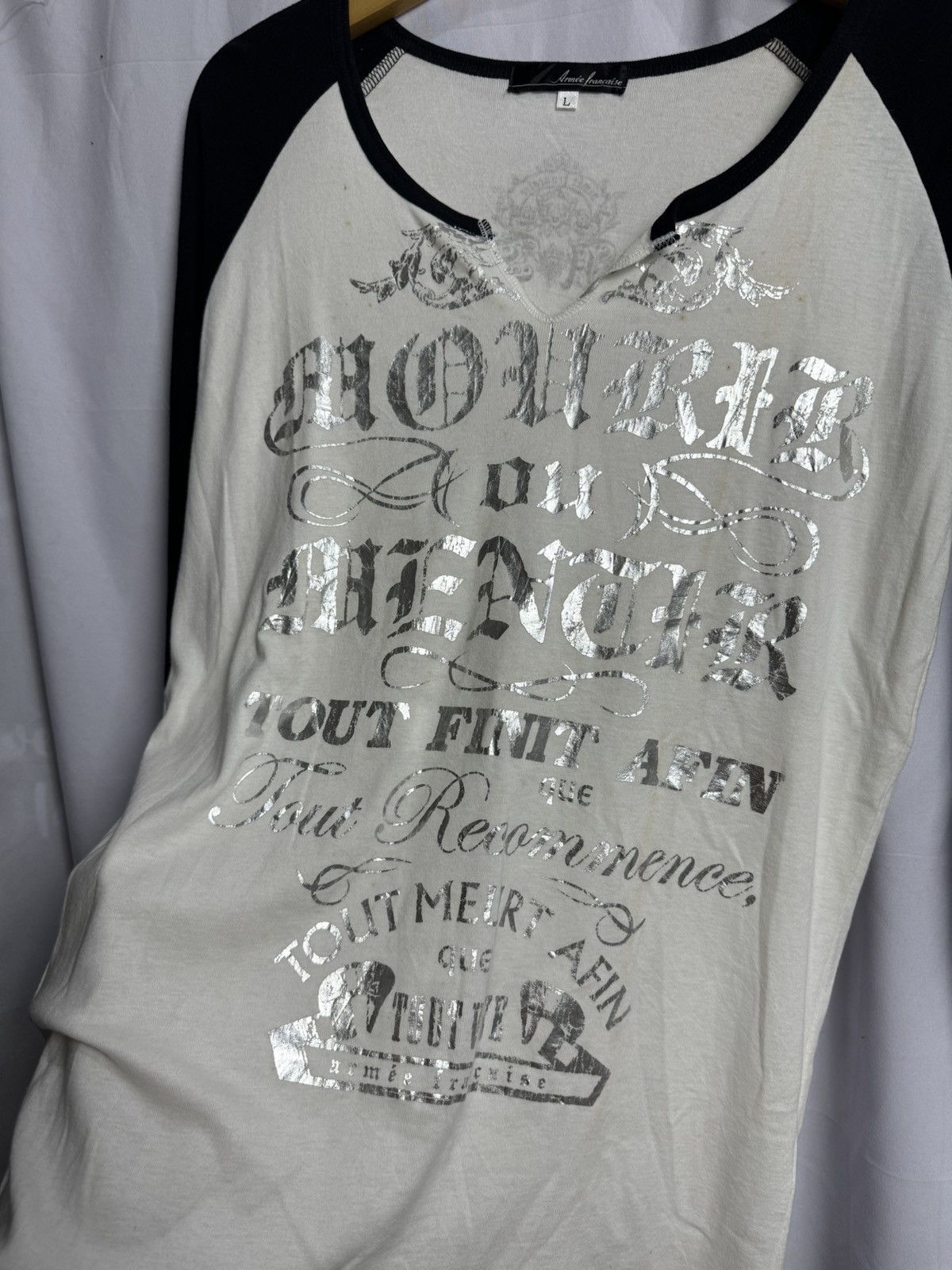 If Six Was Nine × Japanese Brand × Le Grande Bleu (L.G.B.) Poem Long Sleeve Japanese Style Size US M / EU 48-50 / 2 - 3 Thumbnail