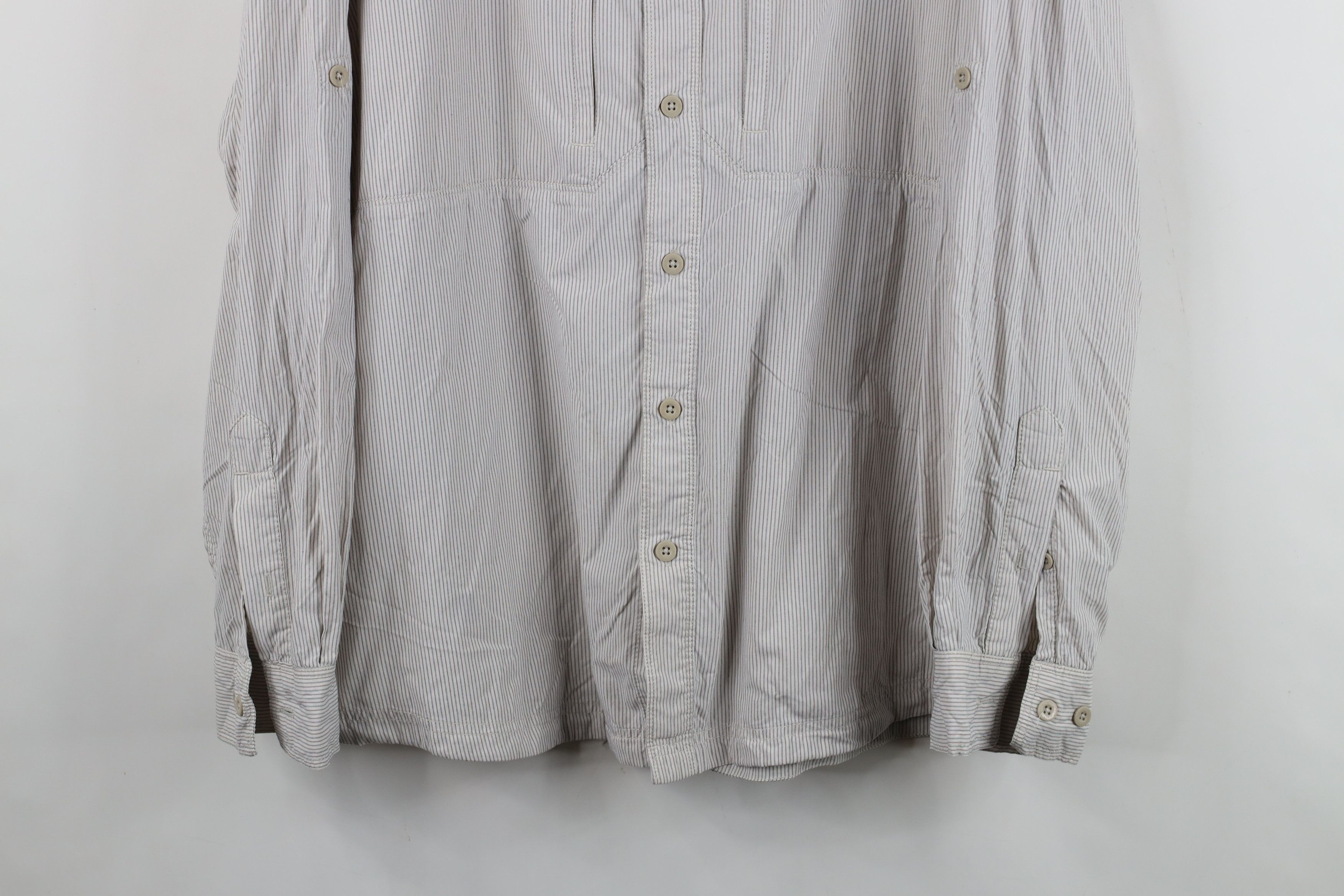 The North Face Vintage The North Face Striped Hiking Trekking Button Shirt Size US XXL / EU 58 / 5 - 3 Thumbnail