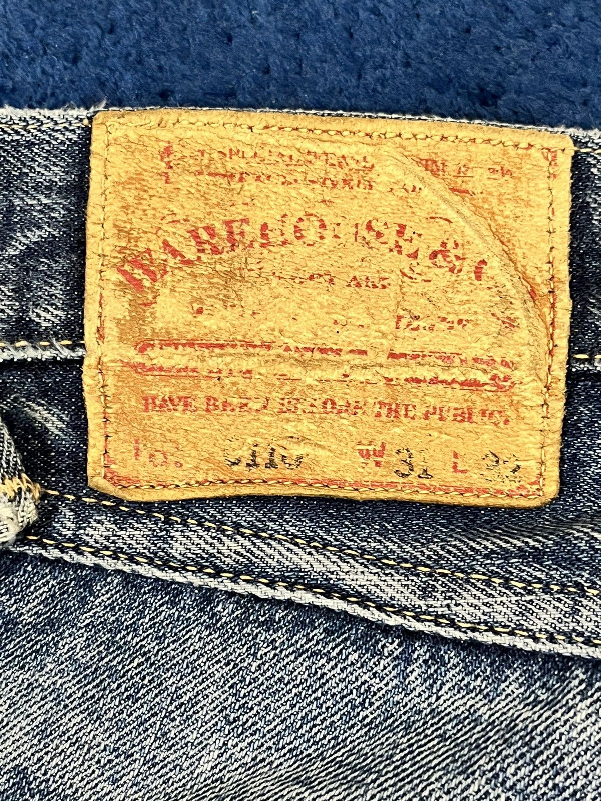 Evisu ‼️‼️Warehouse&Co X Evisu‼️‼️ Lot 0110 Selvedge Denim Size US 31 - 19 Thumbnail
