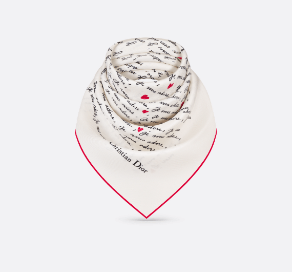 Dior o1w1db10625 Size : OS / Square Scarf in Multicolor Size ONE SIZE - 3 Thumbnail