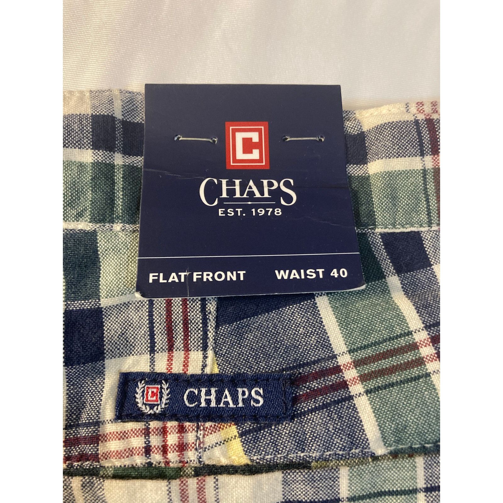 Chaps NWT Ralph Lauren Chaps Madras Checked Shorts - Men's Sz 40 Size US 40 / EU 56 - 8 Thumbnail