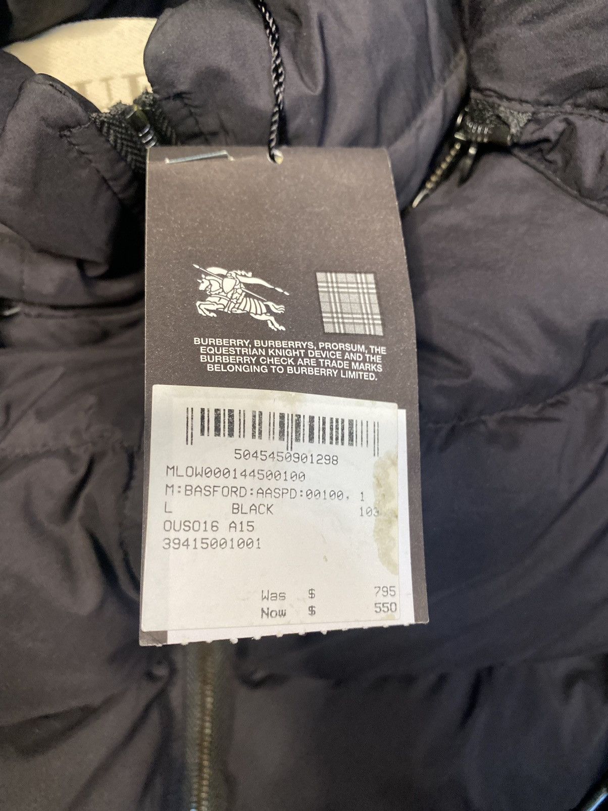 Burberry Burberry puffer jacket Size US L / EU 52-54 / 3 - 6 Thumbnail