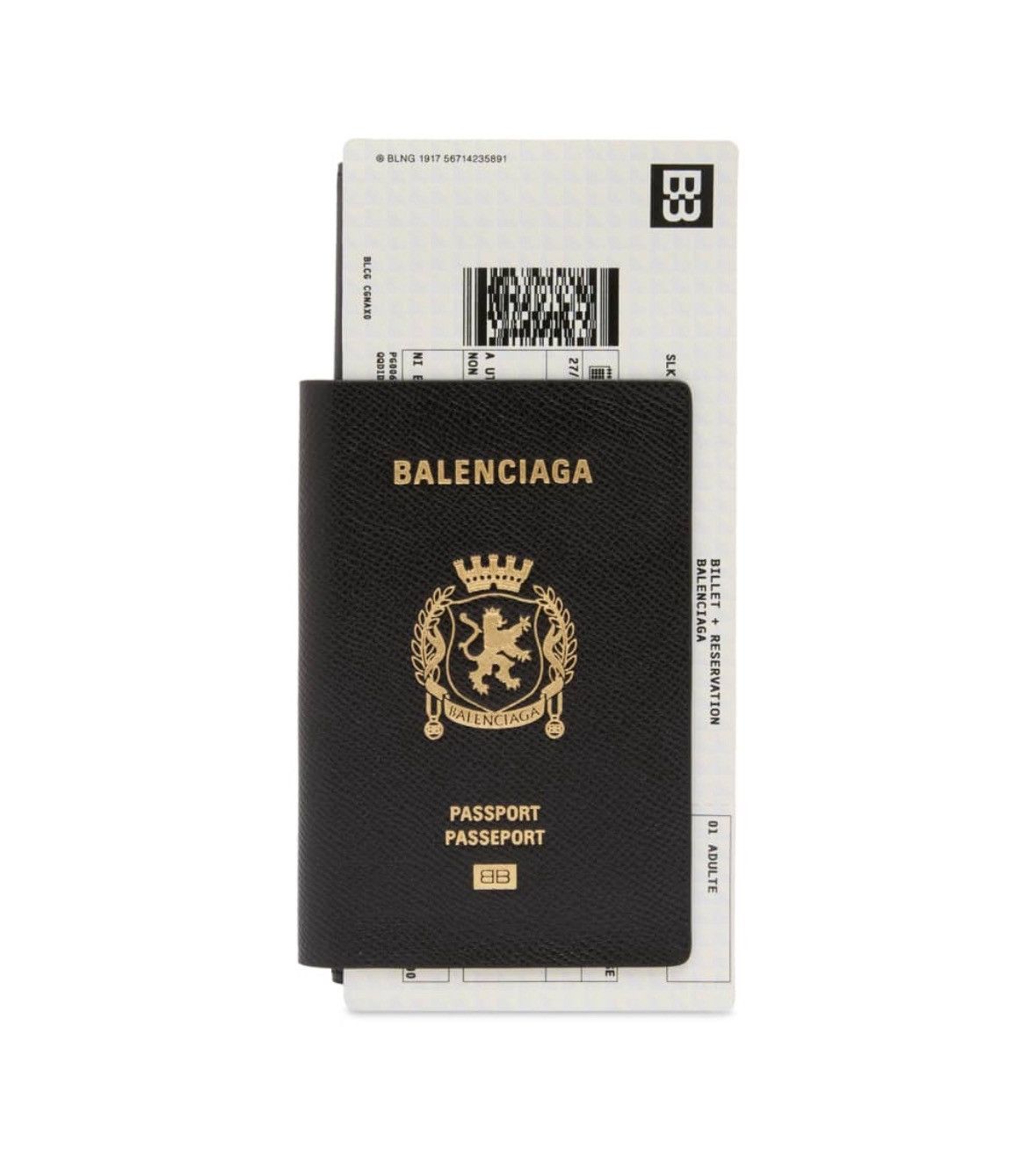 Balenciaga Balenciaga Passport Wallet Size ONE SIZE - 1 Thumbnail