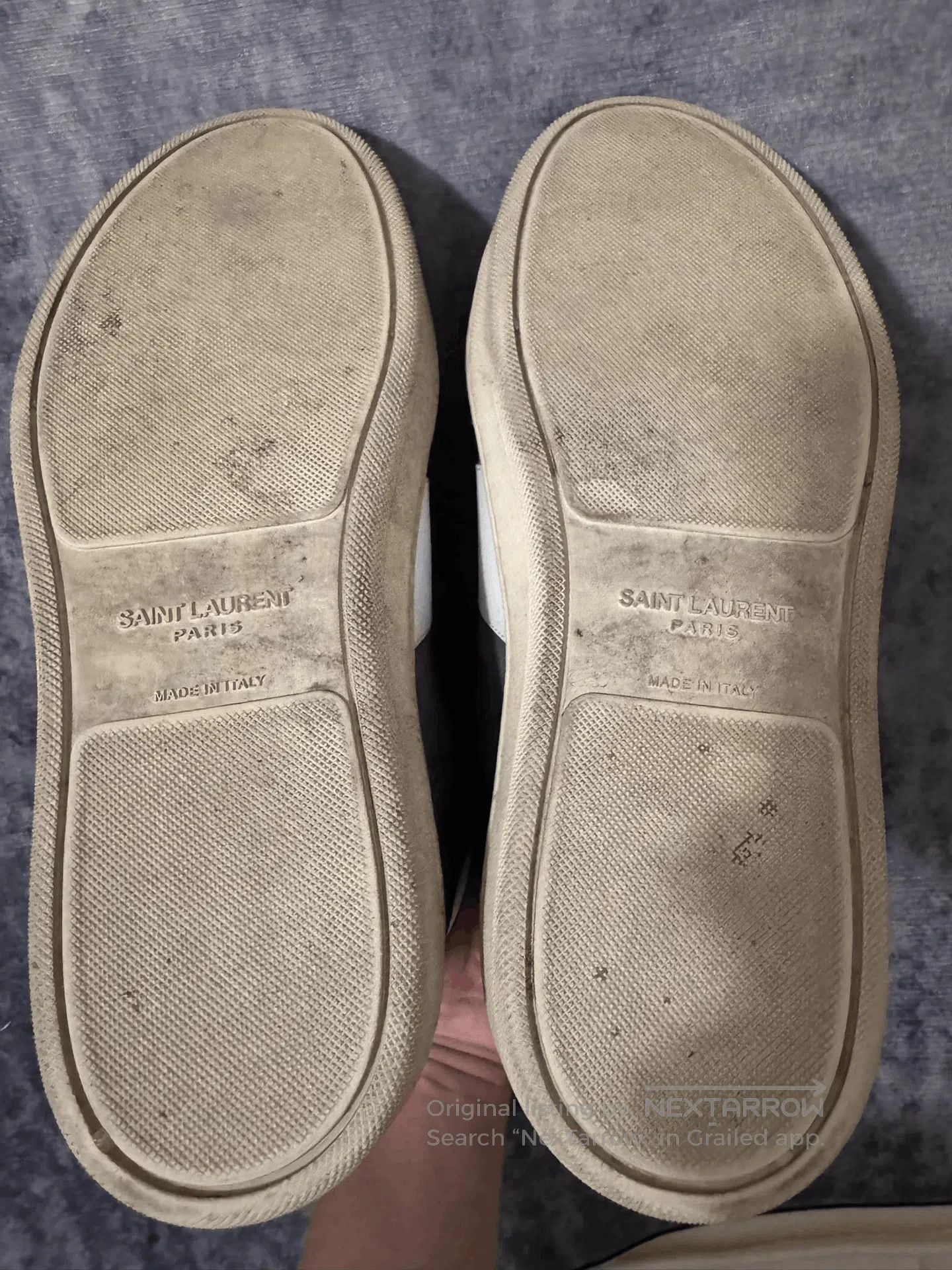 Saint Laurent Paris Saint Laurent High-Top Suede Sneakers. Size US 7 / EU 40 - 6 Thumbnail