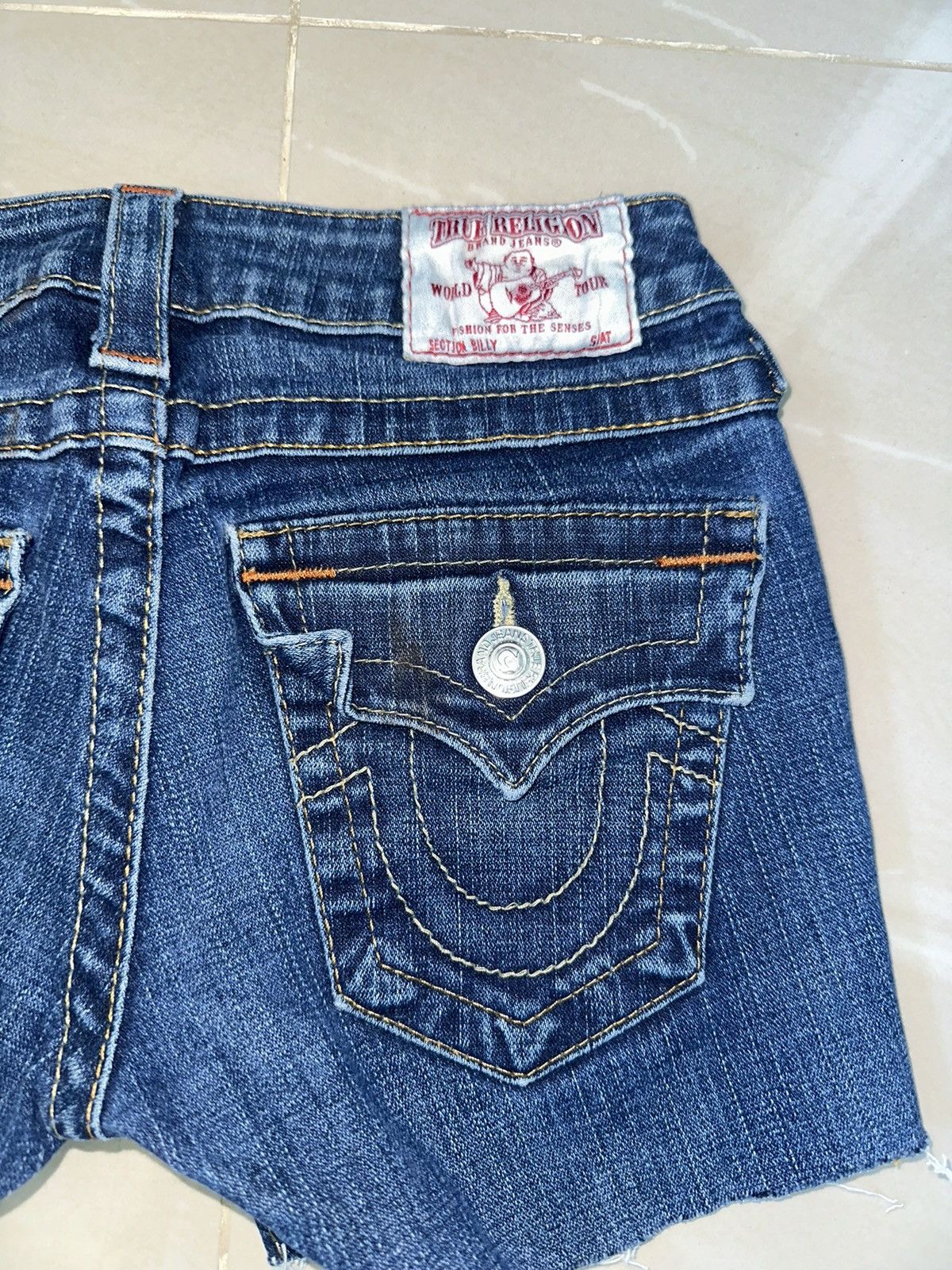 True Religion × Vintage True Religion mini shorts Size 25" / US 0 / IT 36 - 2 Thumbnail
