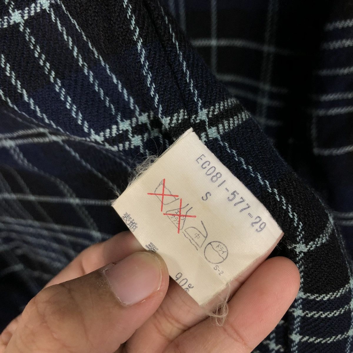 Japanese Brand WOOL HUNTING BLANKET JACKET TARTAN SCOTCH HOUSE ISSEY MIYAKE Size US S / EU 44-46 / 1 - 22 Thumbnail