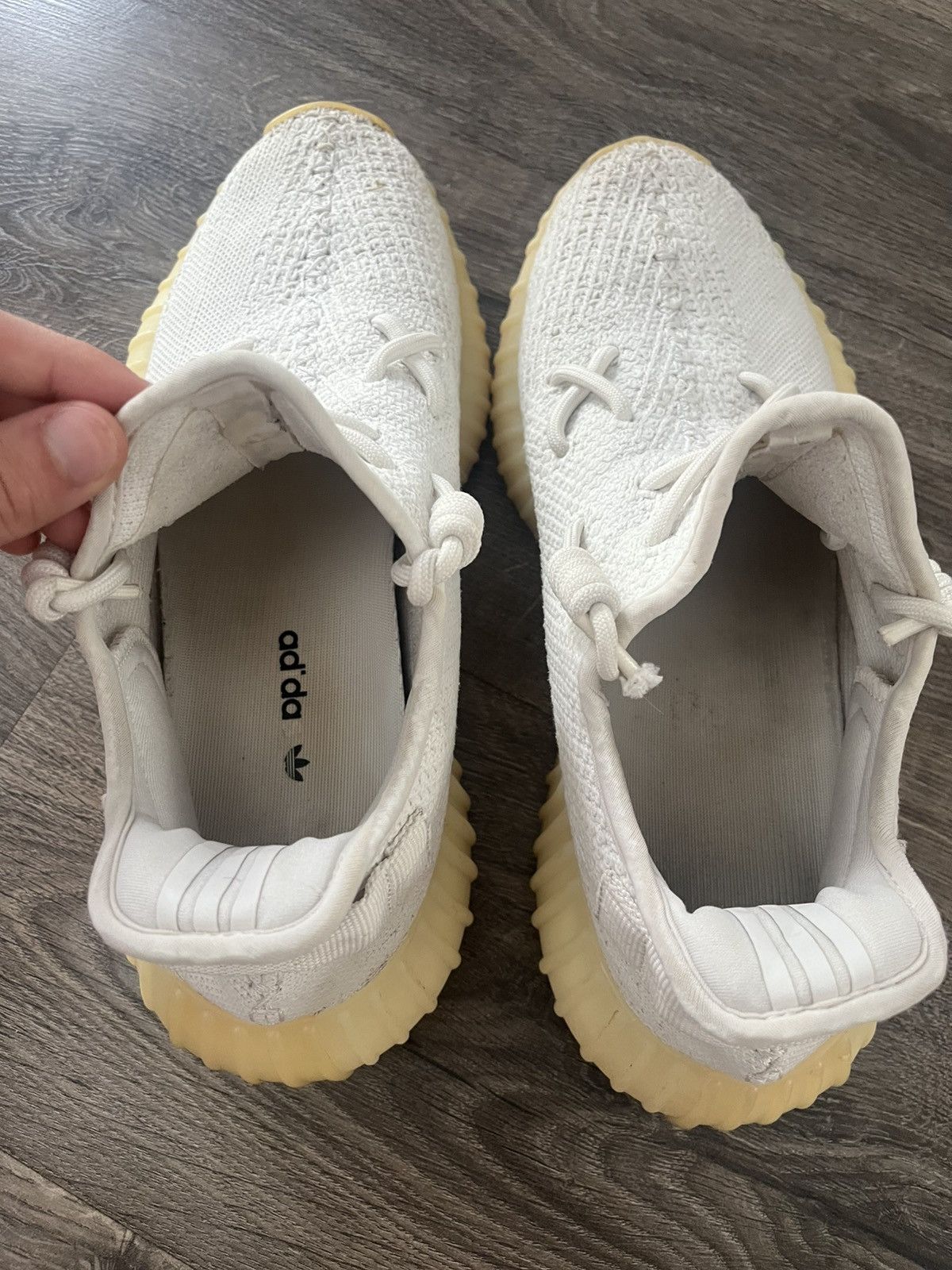 Adidas × Yeezy Yeezy 350 V2 Cream White / Triple White Size US 10 / EU 43 - 5 Thumbnail
