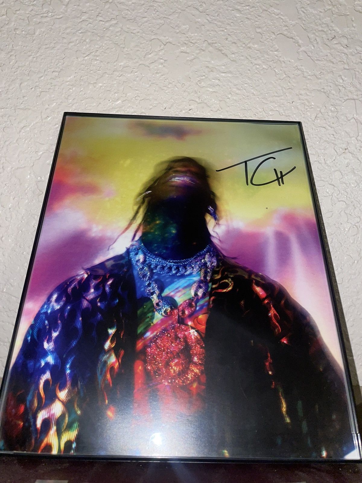 Travis Scott Travis Scott Signed Poster W/ Fortnite Figurine Set New Size ONE SIZE - 2 Thumbnail