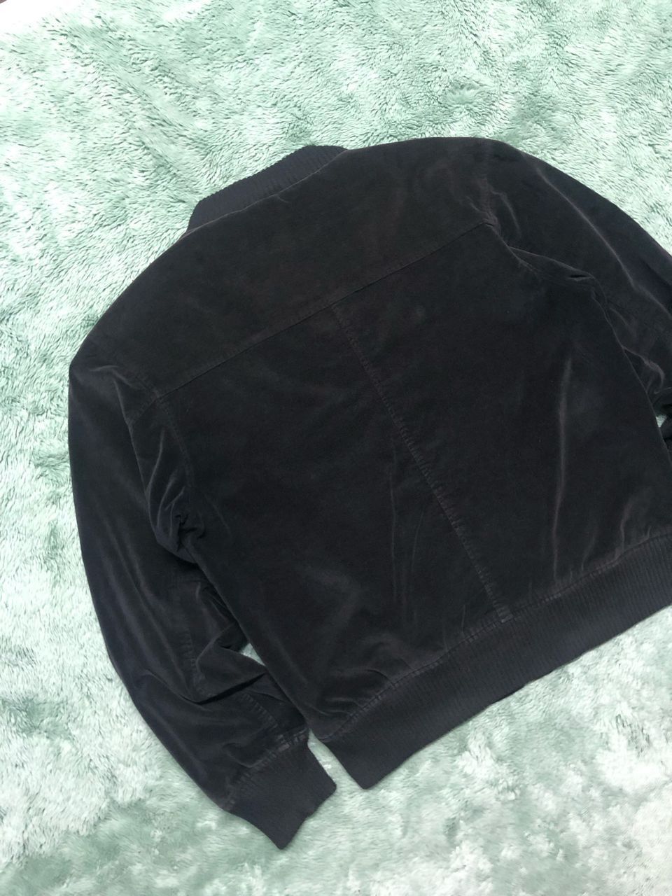 Woolrich Woolen Mills VINTAGE WOOLRICH VELVET BOMBER JACKET SUNFADED Size US L / EU 52-54 / 3 - 7 Thumbnail
