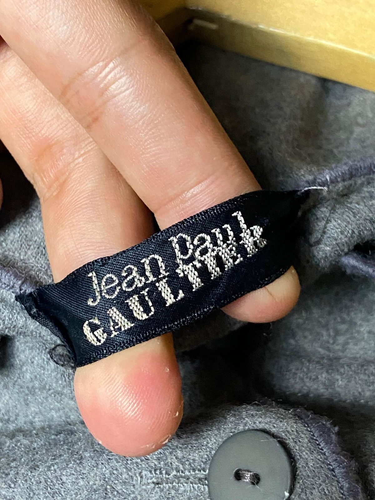 Designer × Jean Paul Gaultier × Vintage Jean Paul Galtier Wool Blend Buttoned Jacket (122) Size US XS / EU 42 / 0 - 5 Thumbnail