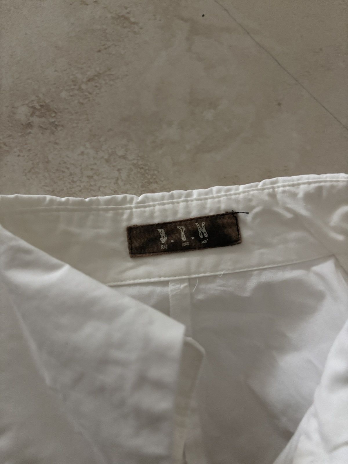 Japanese Brand Black Peace Now BPN Cropped Button Up Shirt Size S / US 4 / IT 40 - 2 Thumbnail