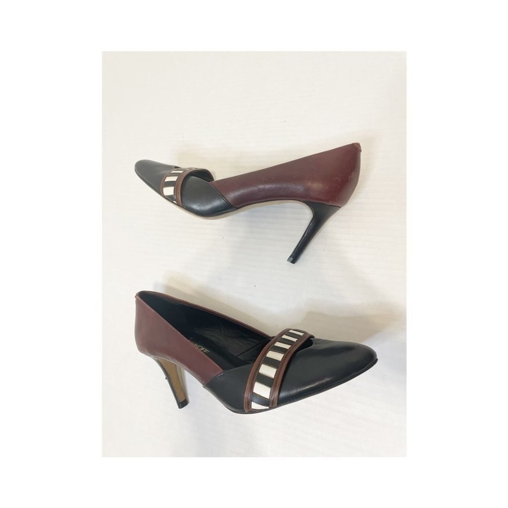 Rebecca Minkoff Rebecca Minkoff Colorblock Heels Size US 7.5 / IT 37.5 - 1 Thumbnail