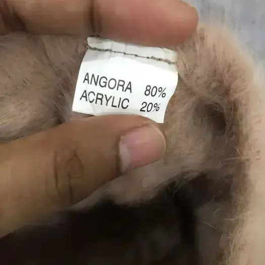 Japanese Brand Japanese Brand Angora Fleece Beanie Hat Size ONE SIZE - 6 Thumbnail