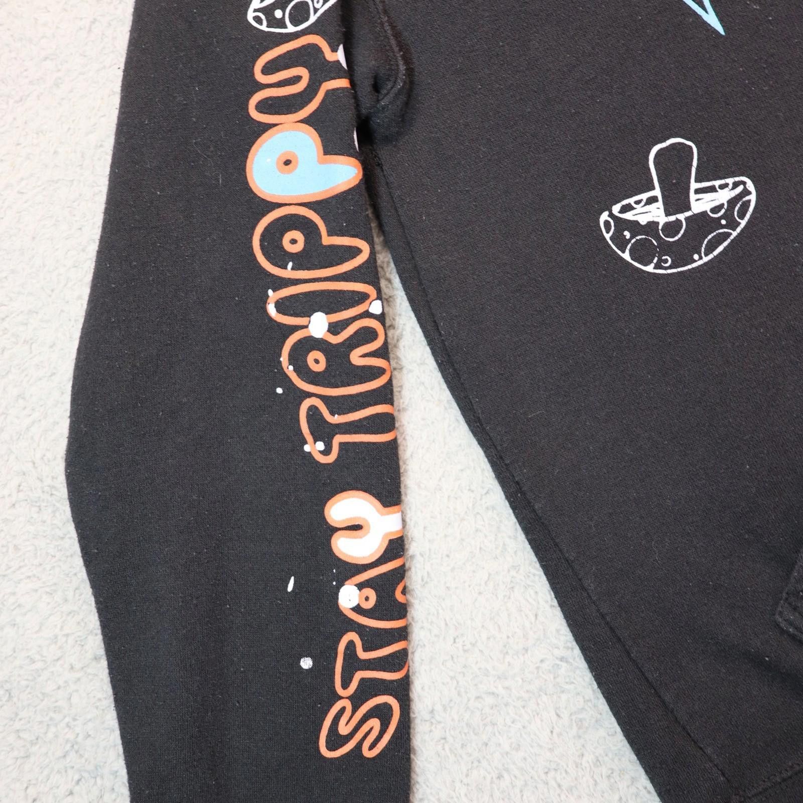 Eighty Eight Eighty Eight Hoodie Men Medium Black Stay Trippy Mushrooms Size US L / EU 52-54 / 3 - 8 Thumbnail
