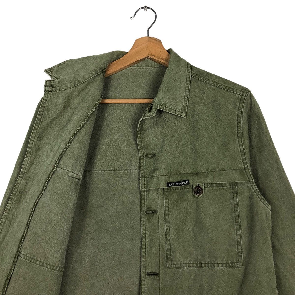 Japanese Brand 🔥Vintage Work Shirt Jacket Lee Cooper Multi Pocket Size US M / EU 48-50 / 2 - 12 Thumbnail