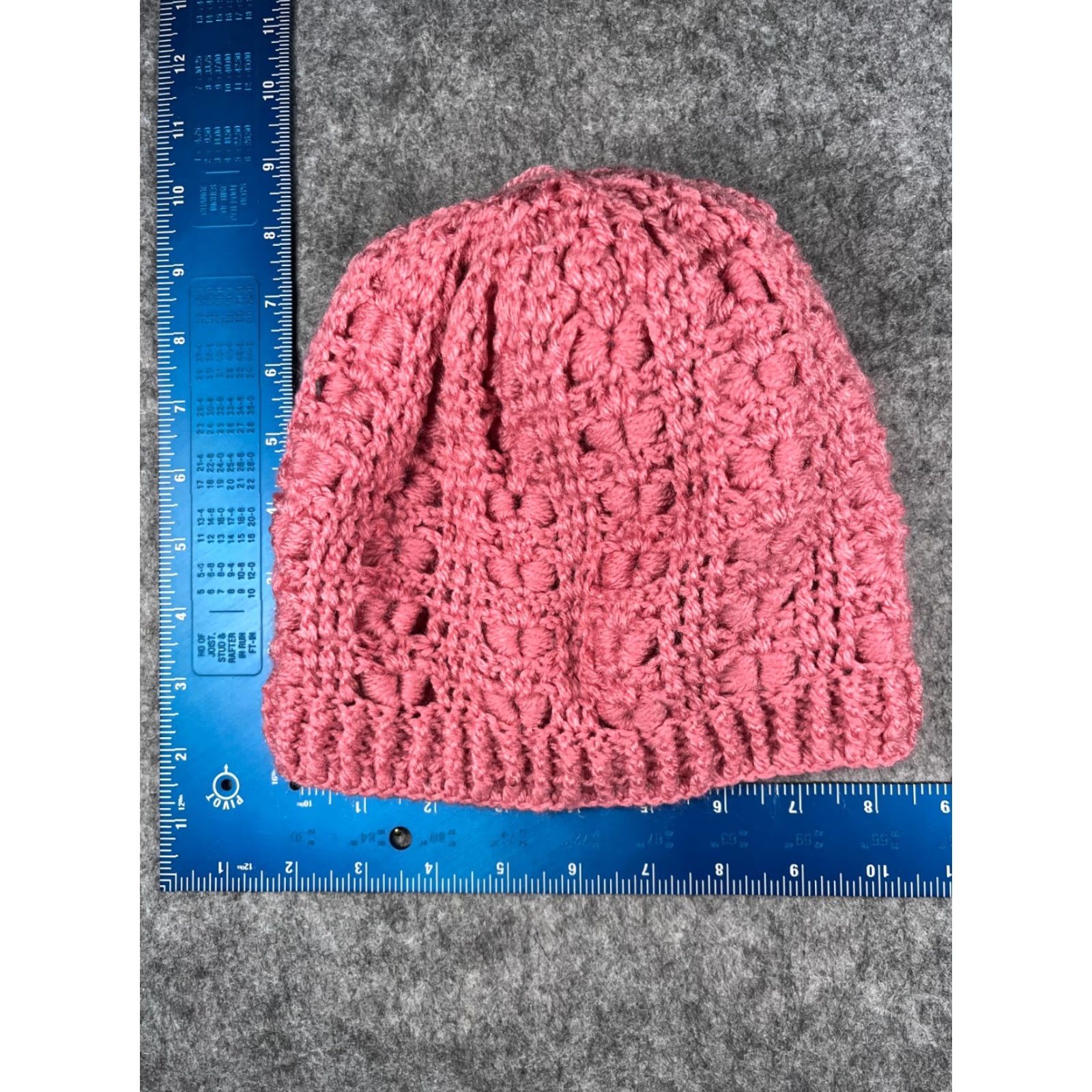 Pinko Beanie Toque Women One Size Pink Crochet Knit 100% Acrylic Ski Pom Hat/Cap Womens Beanie Pink Crochet Knit 100% Acrylic Winter Outdoor Ski - One Size Size ONE SIZE - 6 Thumbnail