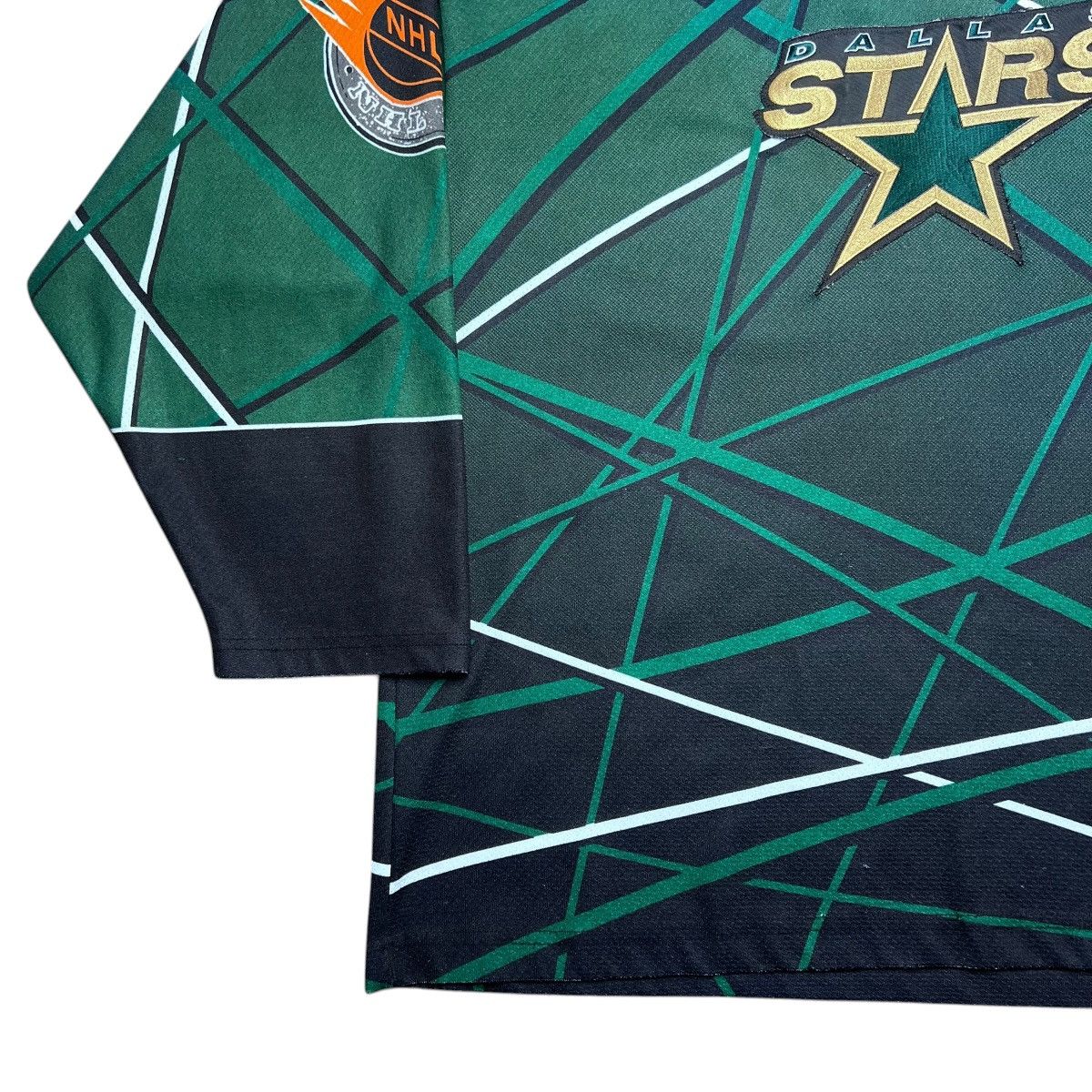 Nike Vintage 1990s NHL Dallas Stars All Over Print Nike Jersey Size US XL / EU 56 / 4 - 18 Thumbnail