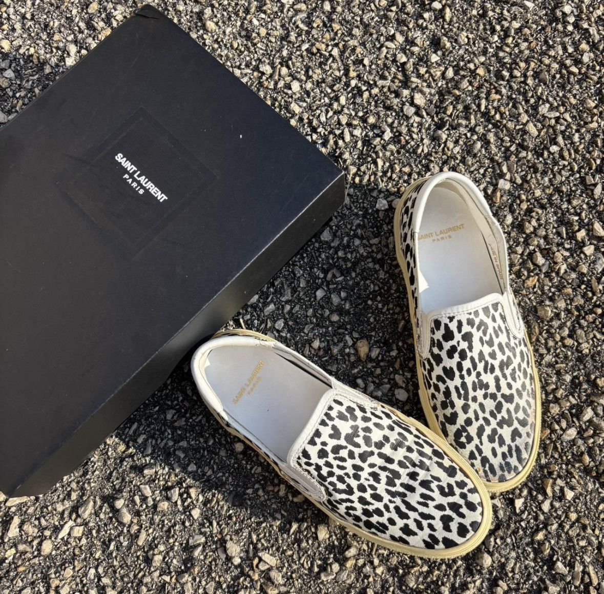 Saint Laurent Paris Saint Laurent Paris babycat leopard Size US 5 / EU 37 - 7 Thumbnail