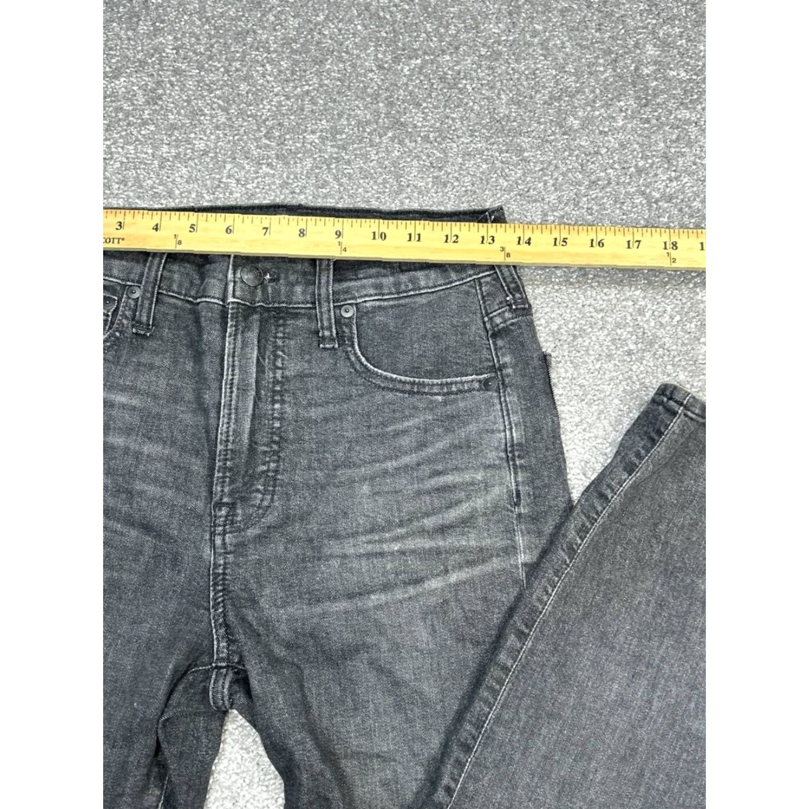 Madewell Madewell The Perfect Vintage Crop Jeans Women 26 Blue Denim Cotton Stretch Size 26" / US 2 / IT 38 - 3 Thumbnail