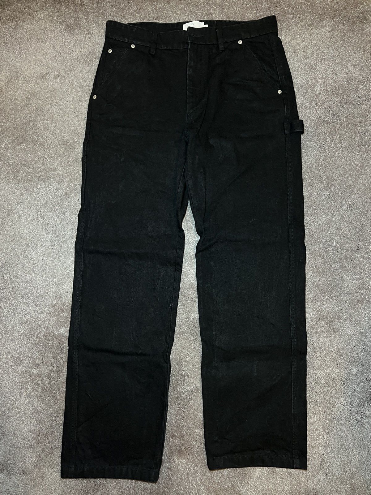 October's Very Own OVO Waxed Canvas Carpenter’s Pants Size US 32 / EU 48 - 1 Thumbnail